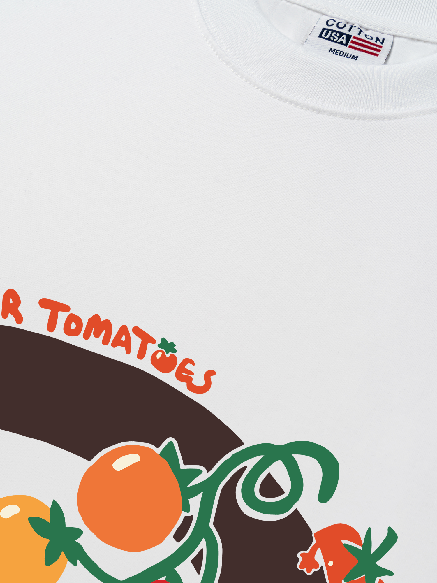 Áo Thun Relaxed Fit Yummy Mood Summer Tomatoes