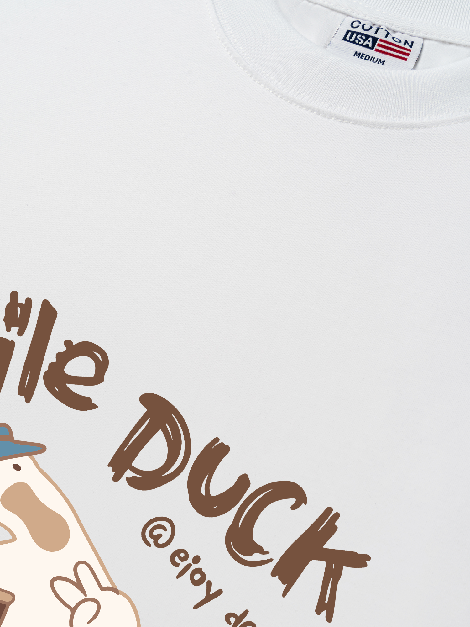 Áo Thun Relaxed Fit Farm Smile Duck