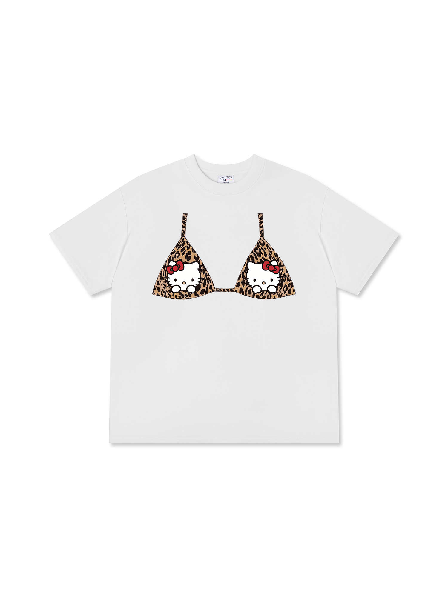 Áo Thun Relaxed Fit Urban Leopard Bikini