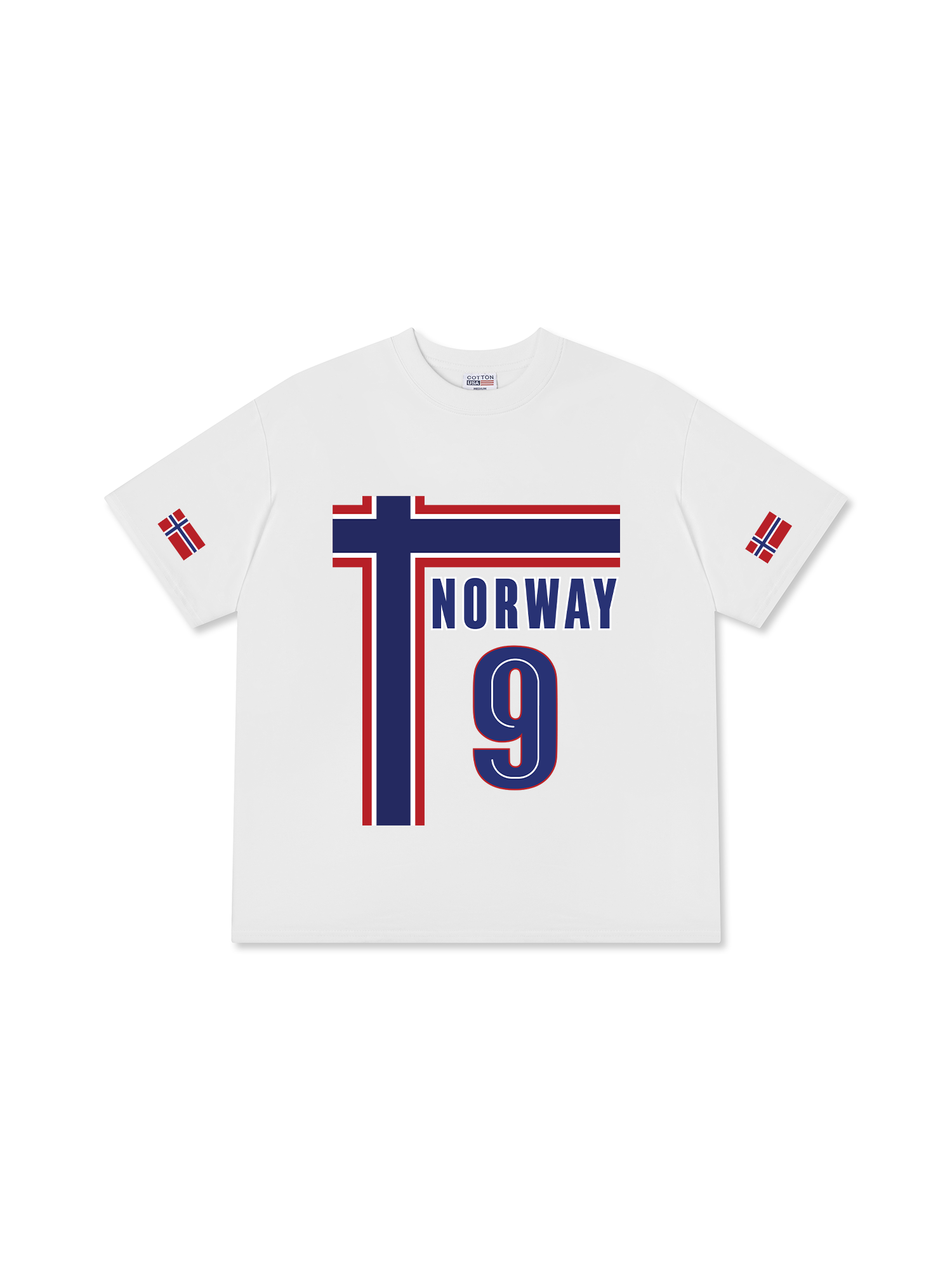 Áo Thun Relaxed Fit Soccer Norway