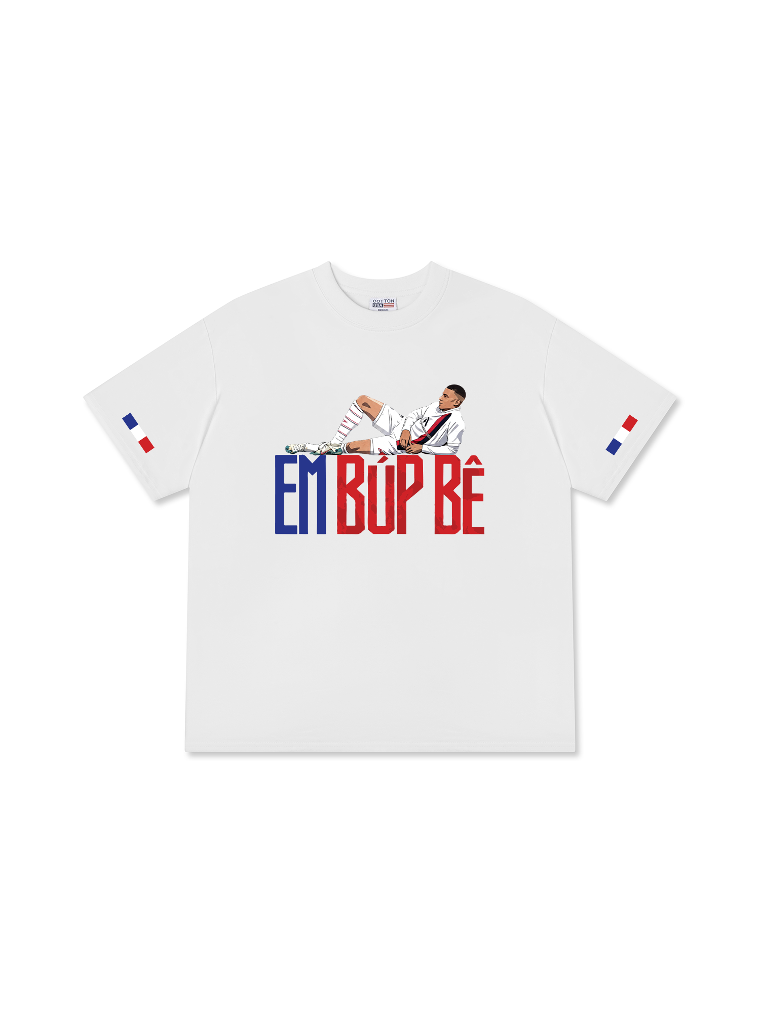 Áo Thun Relaxed Fit Soccer Em Búp Bê