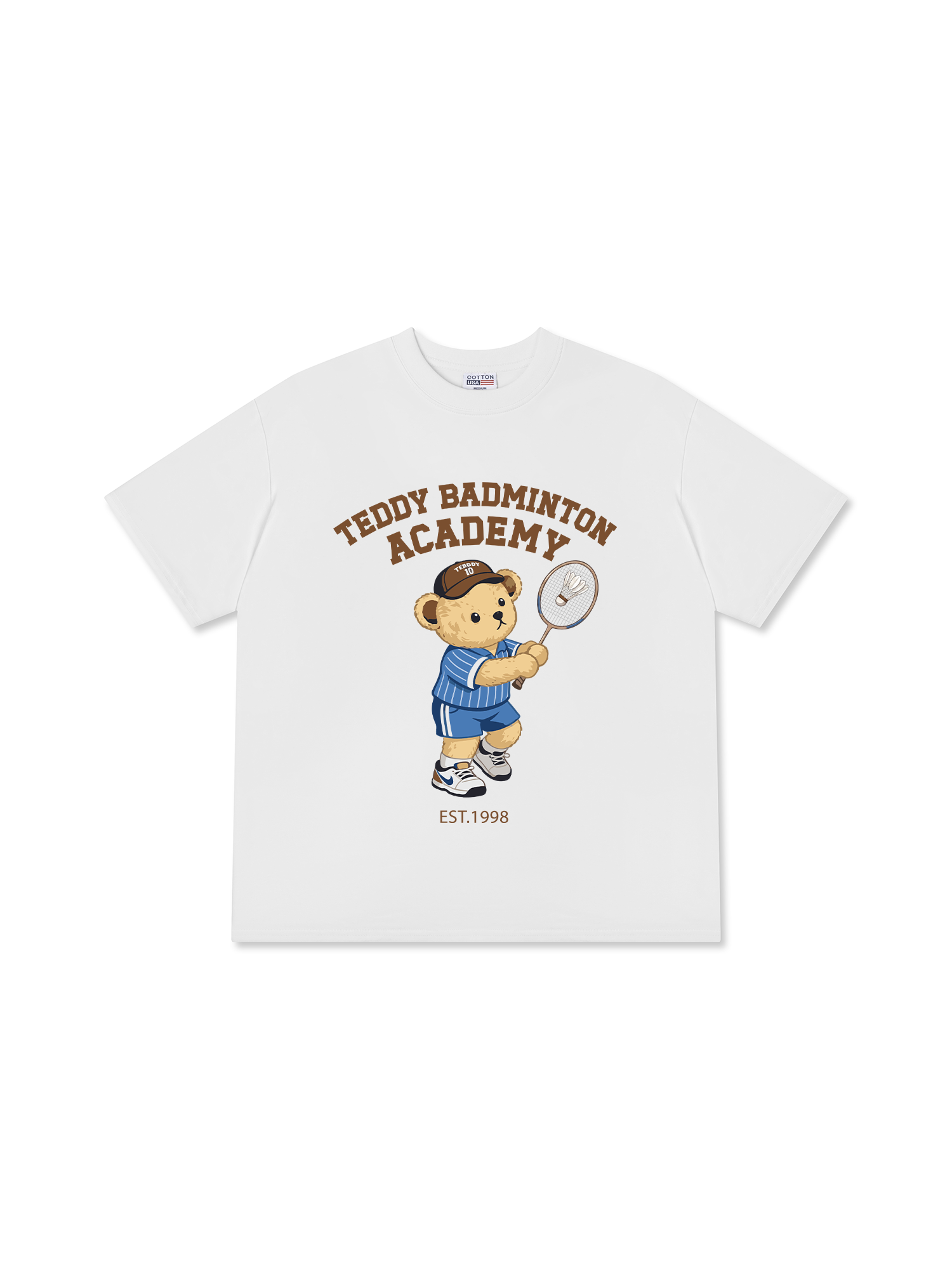 Áo Thun Relaxed Fit Badminton Academy