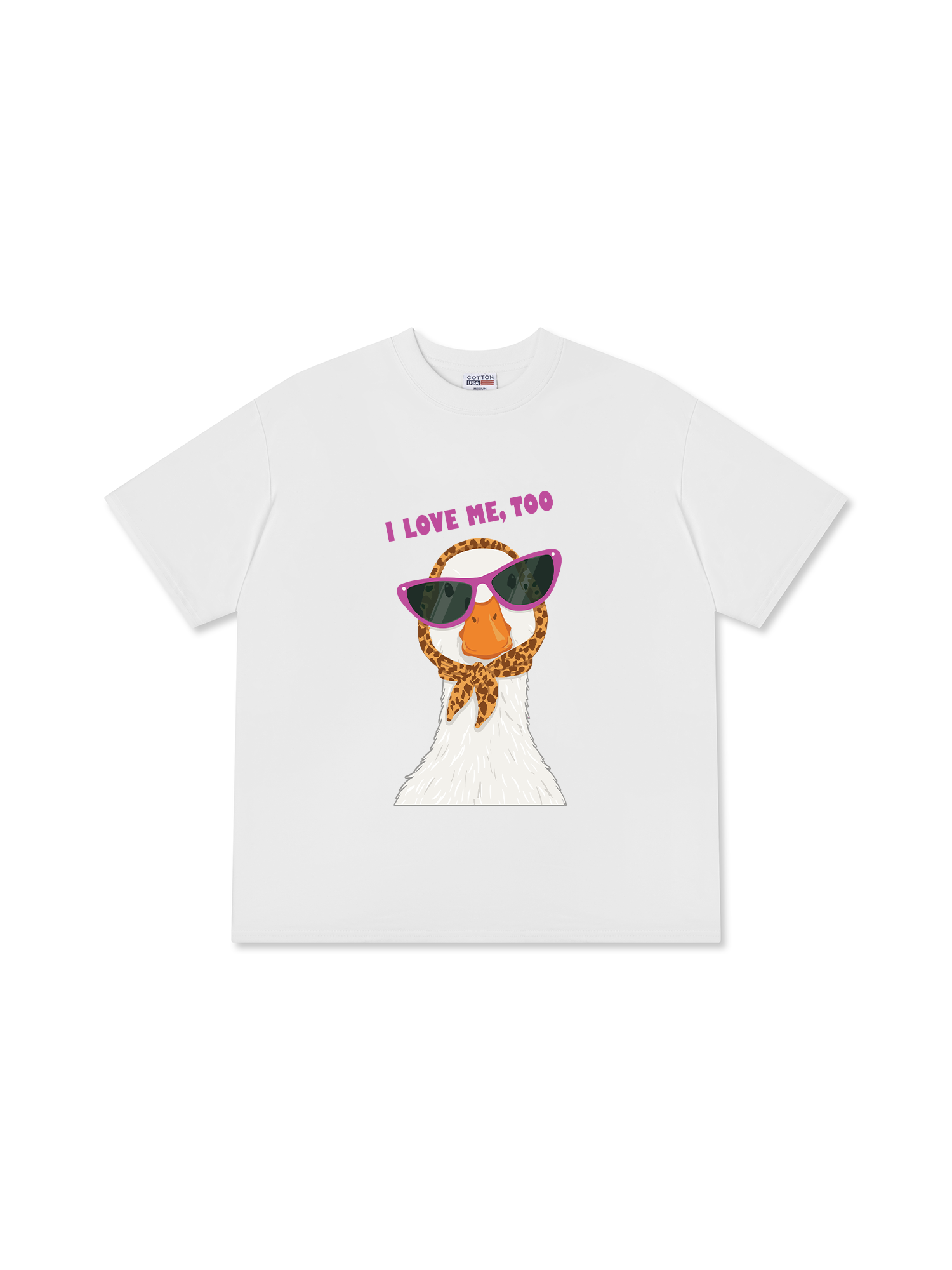 Áo Thun Relaxed Fit Farm Lady Duck I Love Me Too