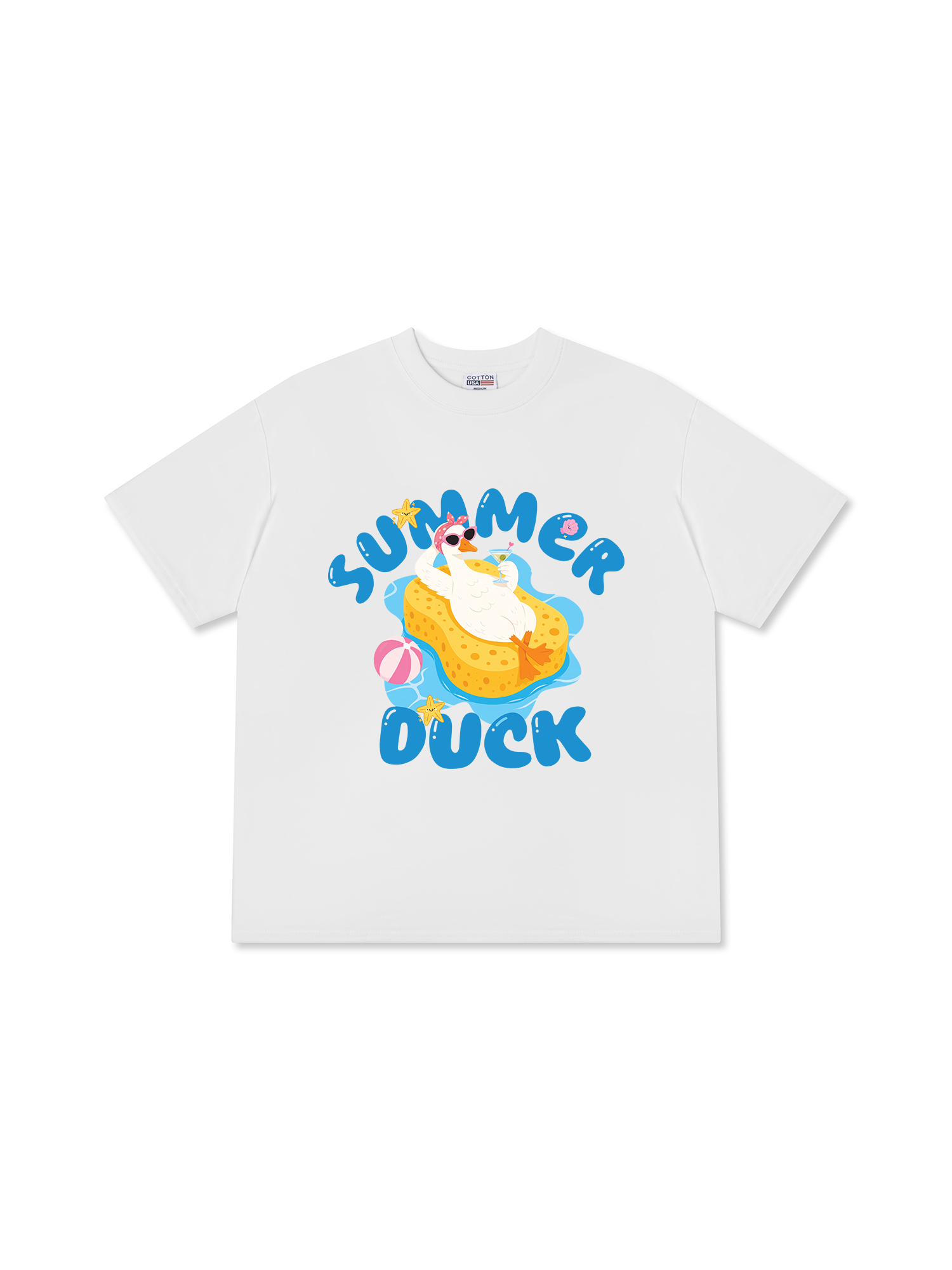 Áo Thun Relaxed Fit Farm Summer Duck