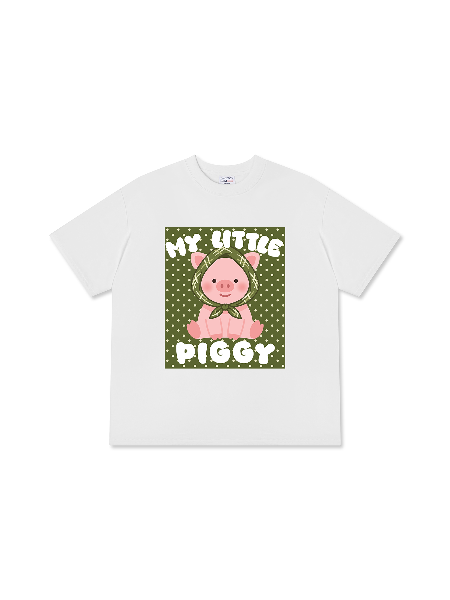 Áo Thun Relaxed Fit Farm My Litle Piggy