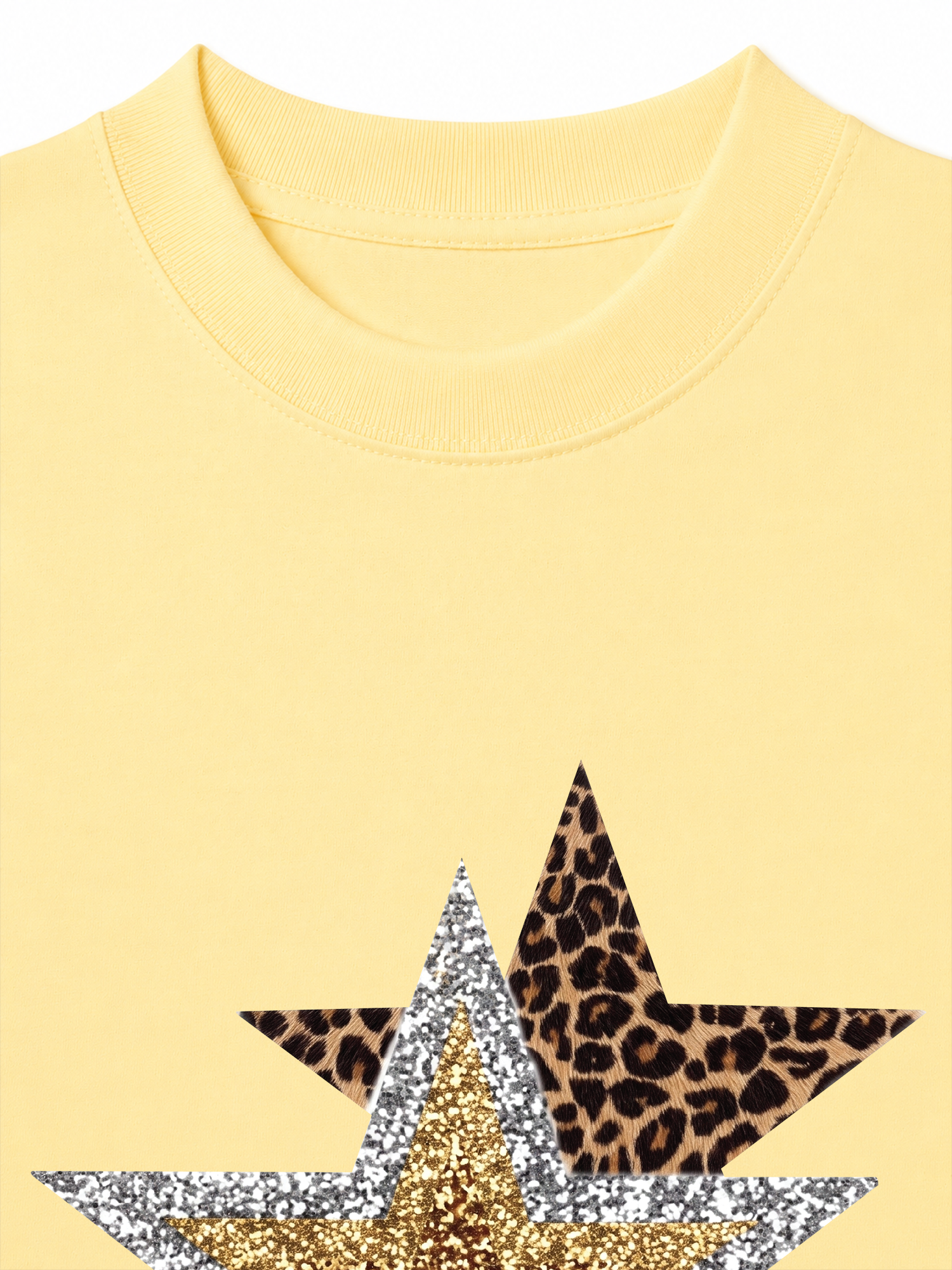 Áo Thun Relaxed Fit Urban Leopard Metallic Savage Stars