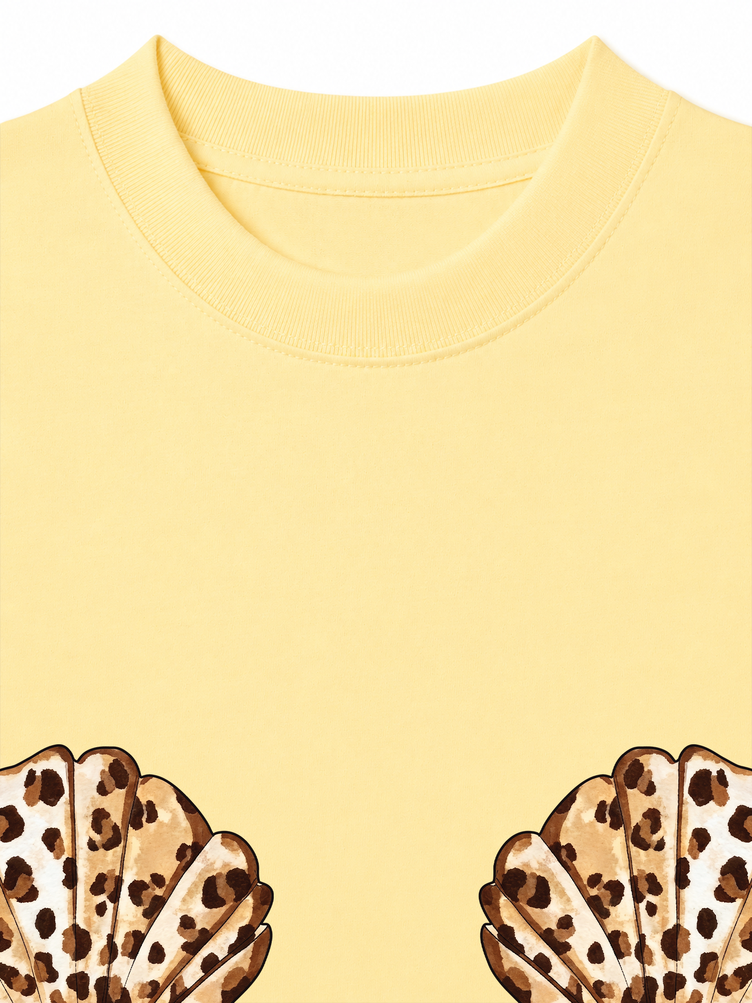 Áo Thun Relaxed Fit Urban Leopard Feline Shell