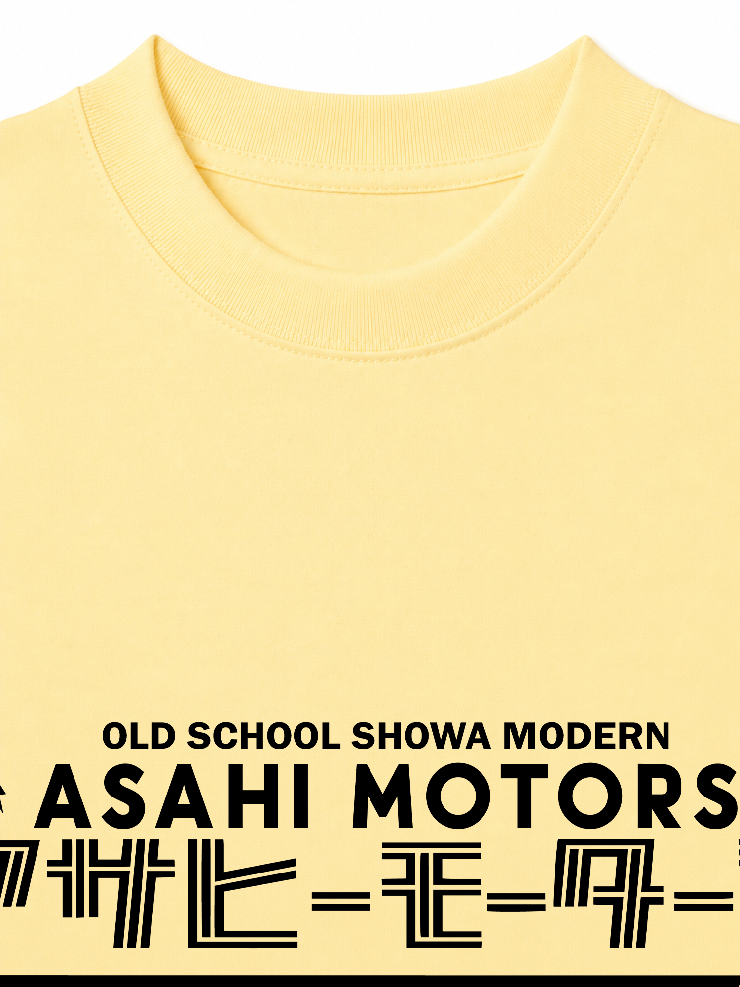 Áo Thun Relaxed Fit JDM Car Asahi Motors