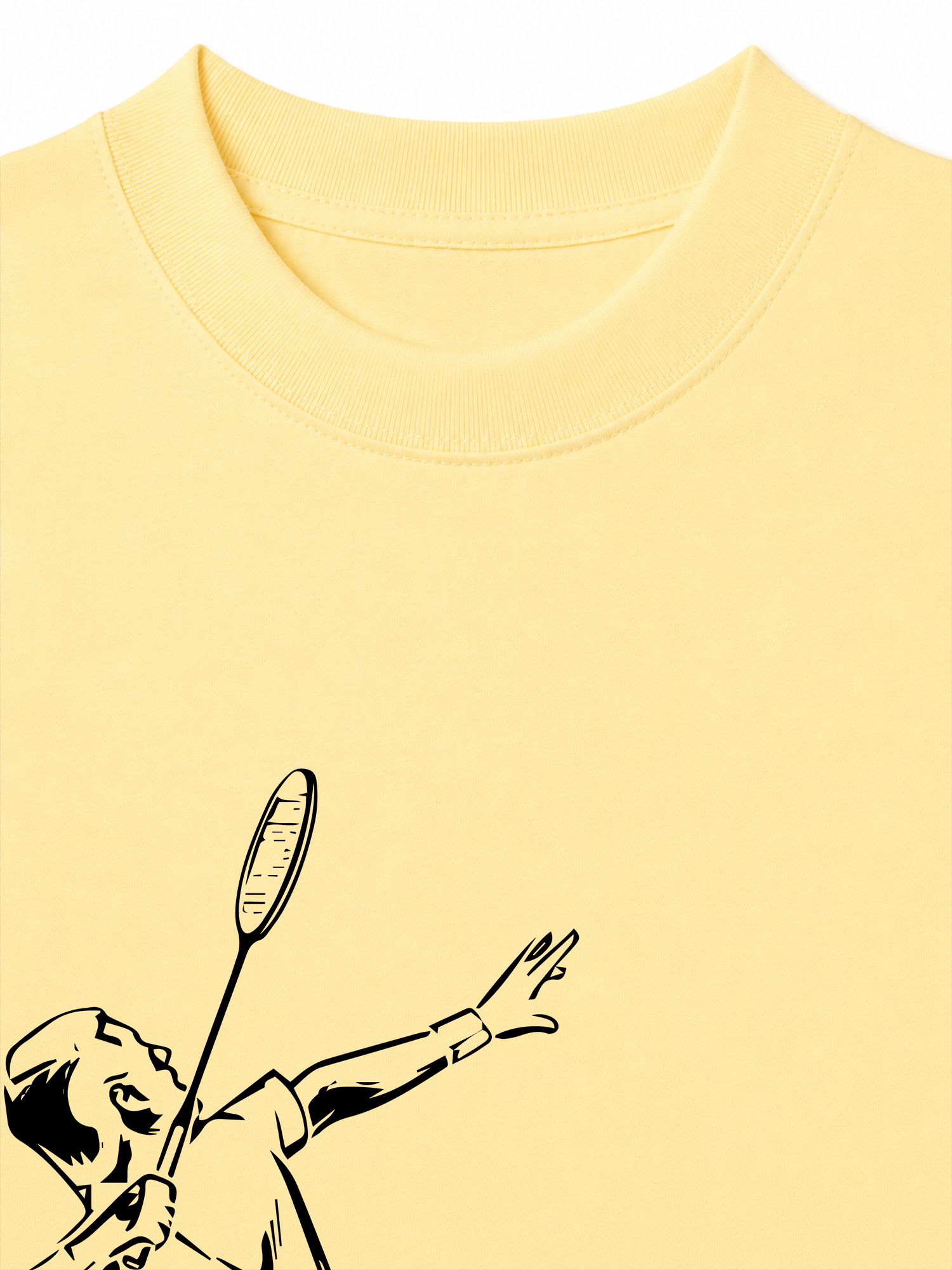 Áo Thun Relaxed Fit Badminton Life Is Better With Badminton