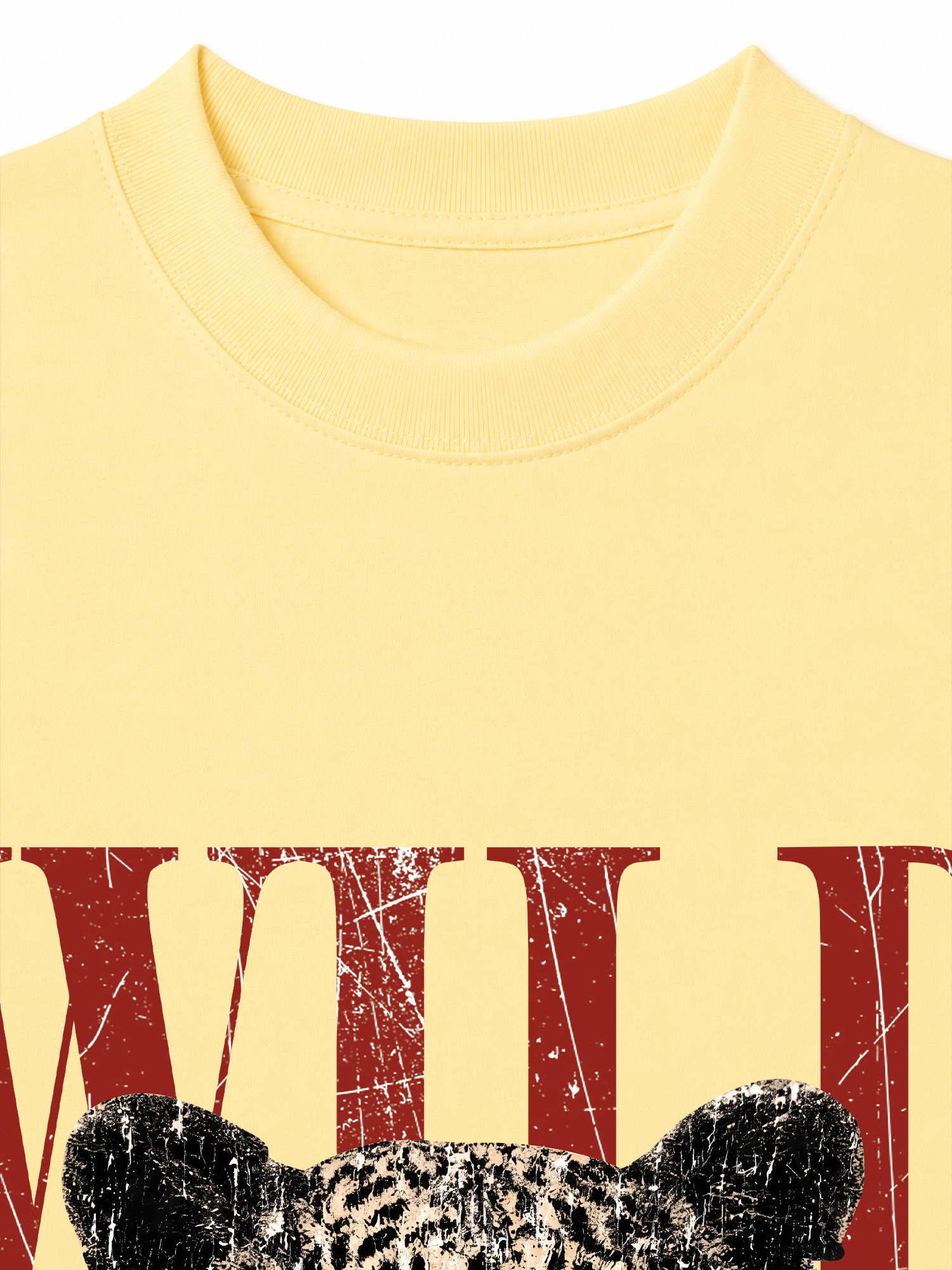 Áo Thun Relaxed Fit Urban Leopard Crimson Wild