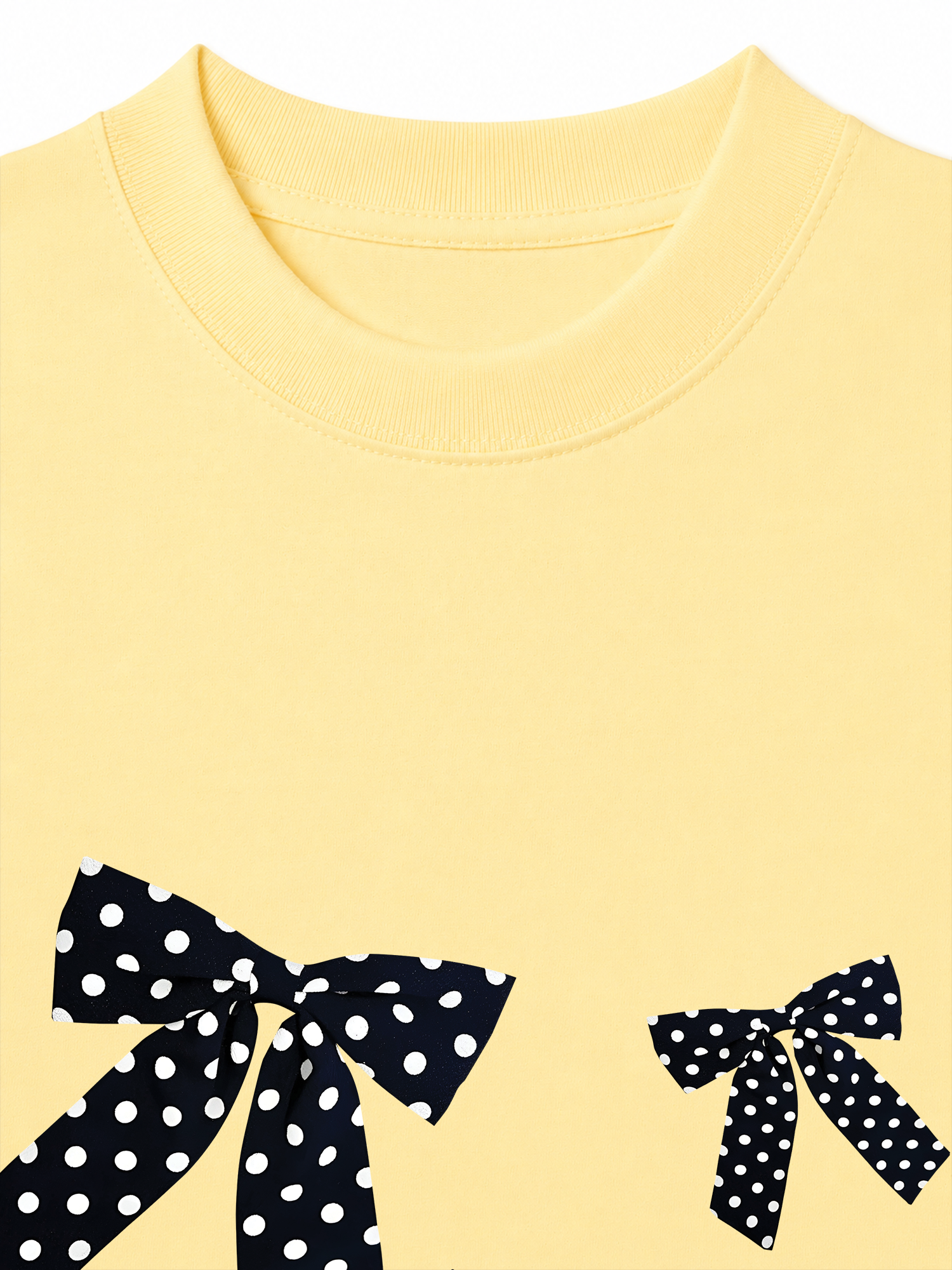 Áo Thun Relaxed Fit Dotty Mood Lovely Bloom Ribbon