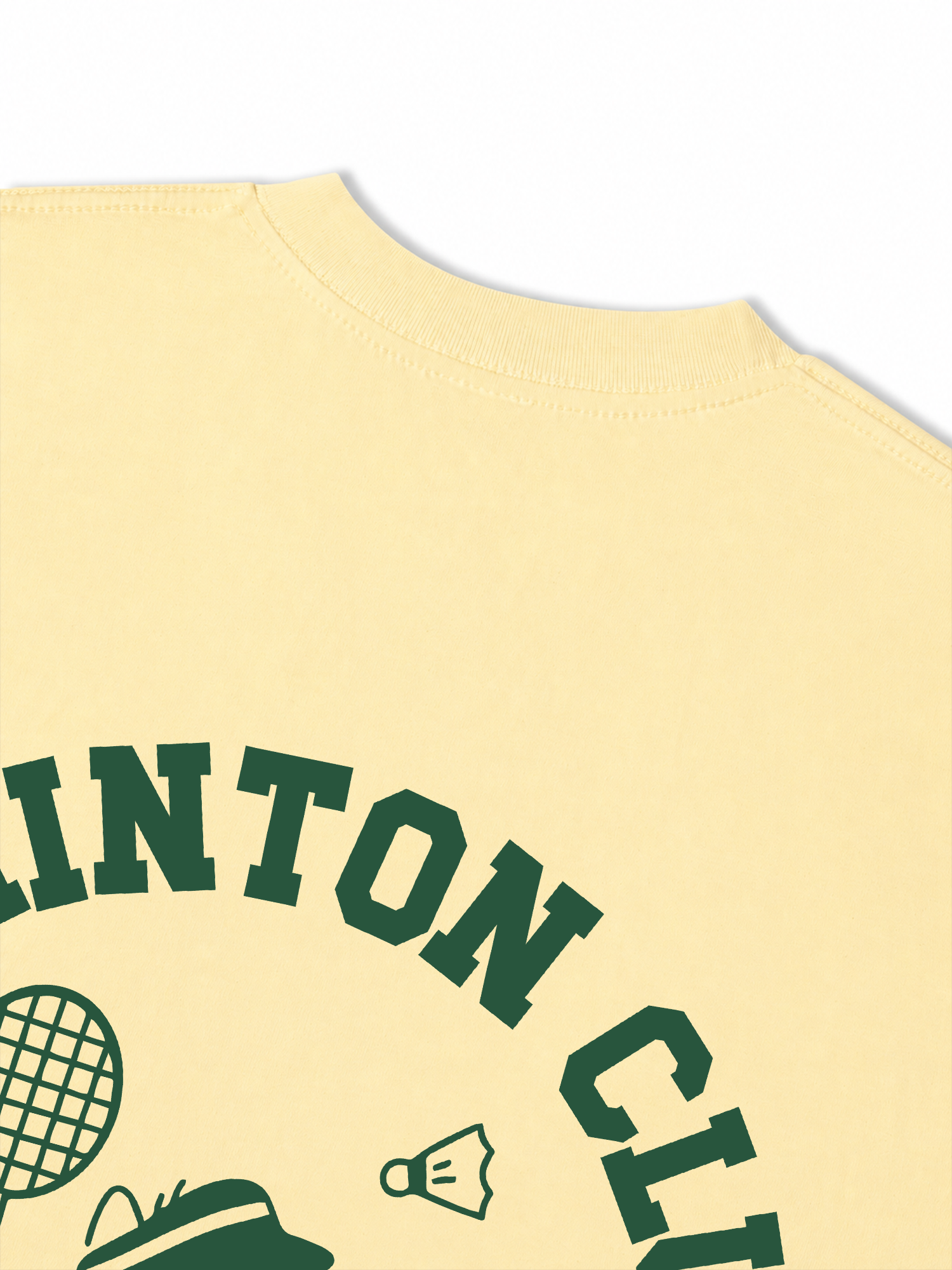 Áo Thun Relaxed Fit Badminton Club Green