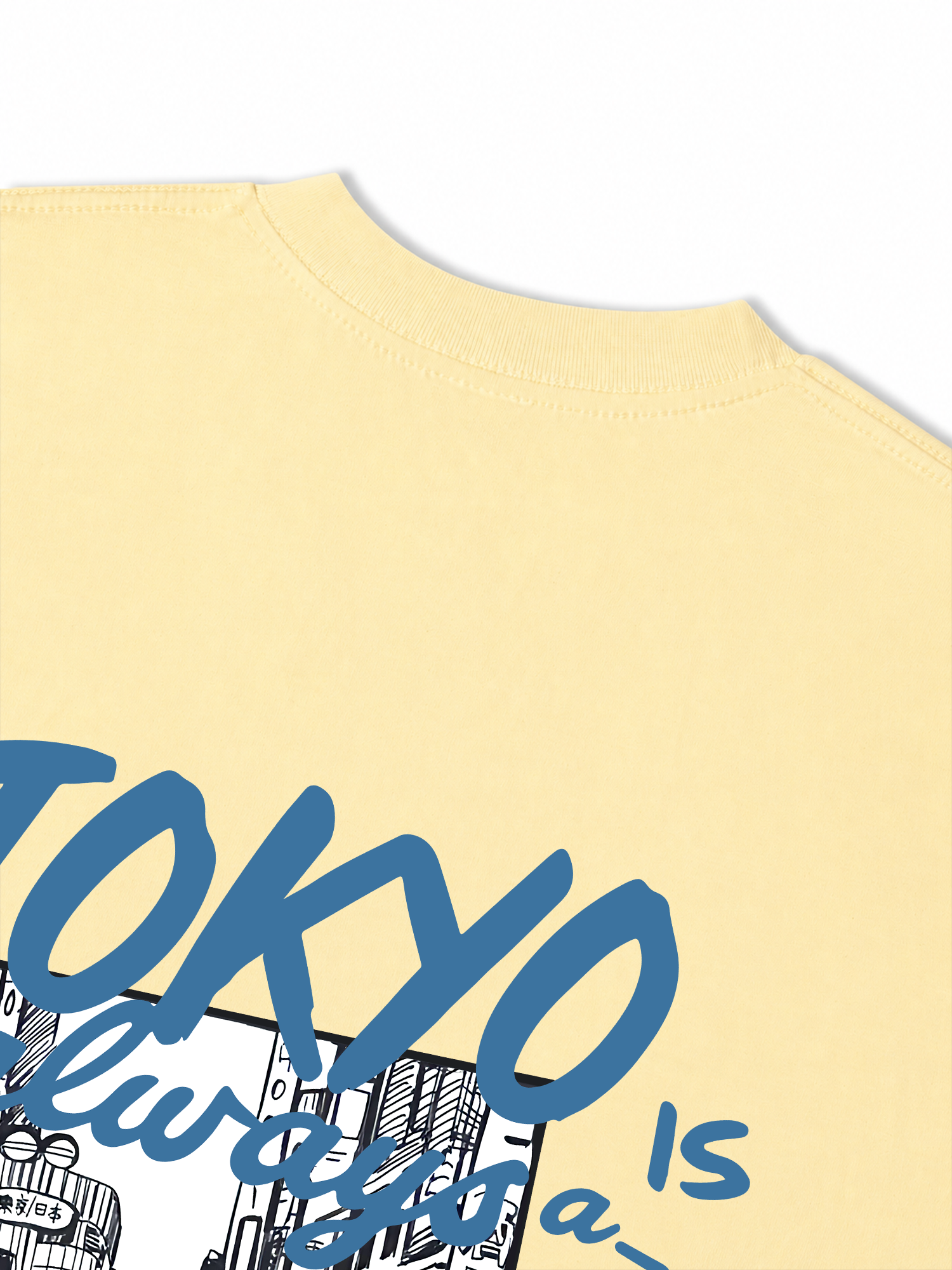 Áo Thun Relaxed Fit Cotton Tokyo Always Is A Good Idea