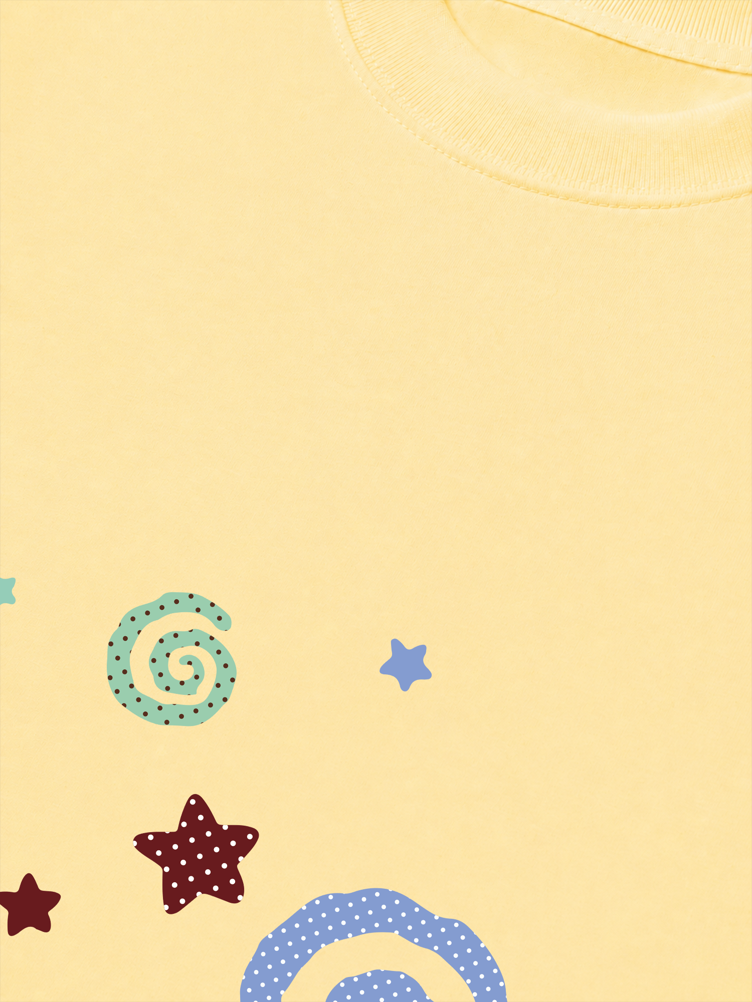 Áo Thun Relaxed Fit Dotty Mood Pastel Dreams