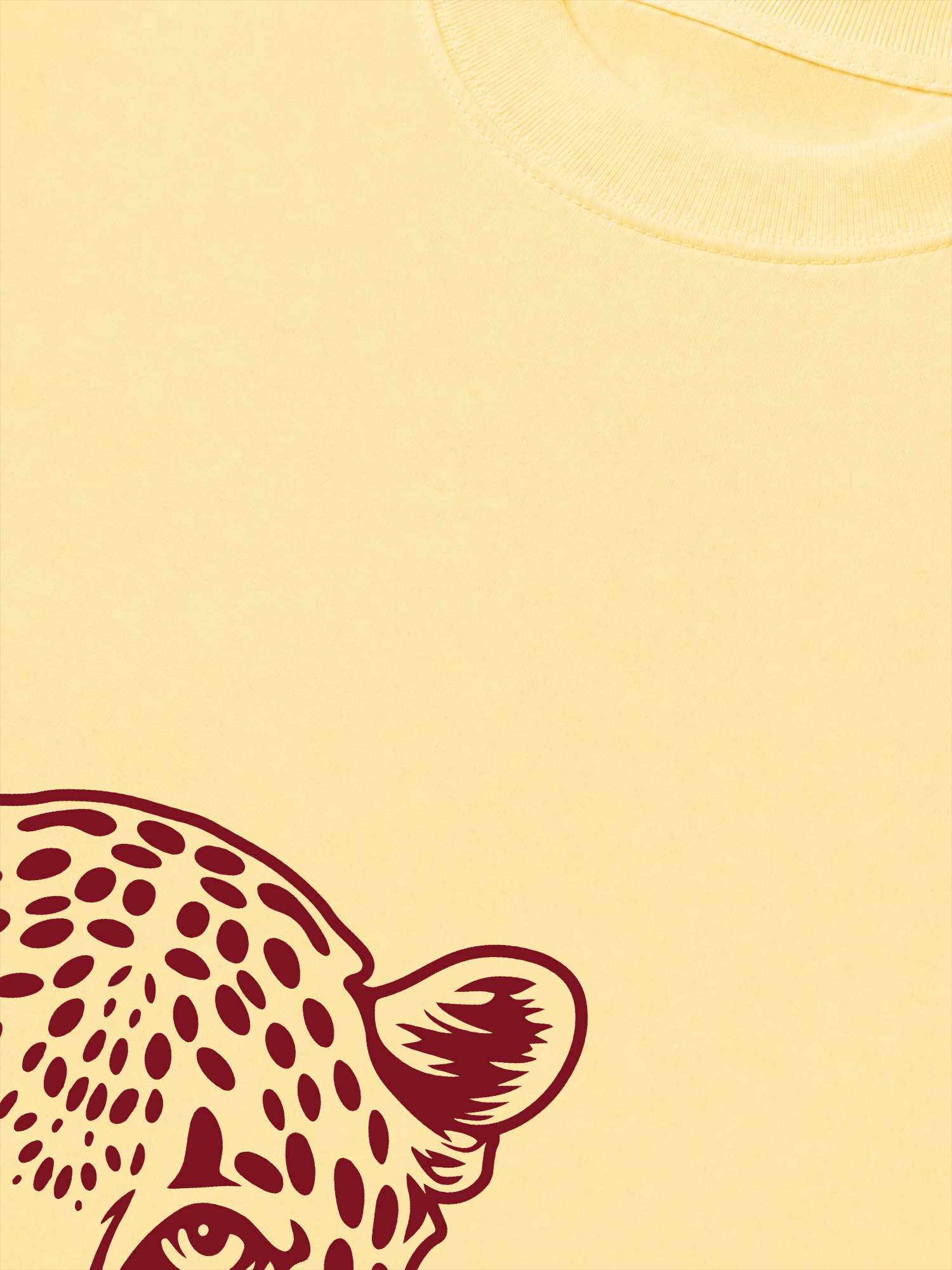 Áo Thun Relaxed Fit Urban Leopard Feline Face
