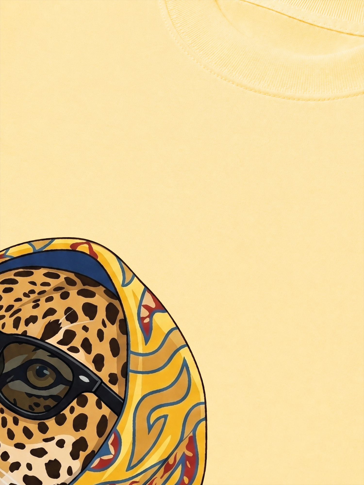 Áo Thun Relaxed Fit Urban Leopard Safari Chic