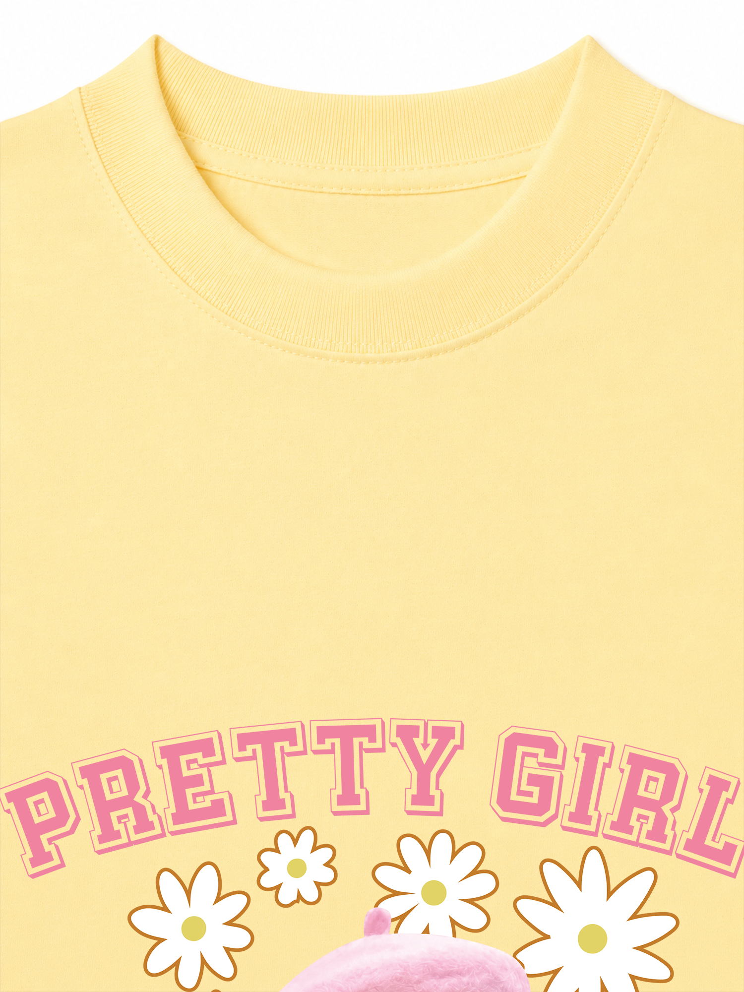 Áo Thun Relaxed Fit Cute Gang Pretty Girl