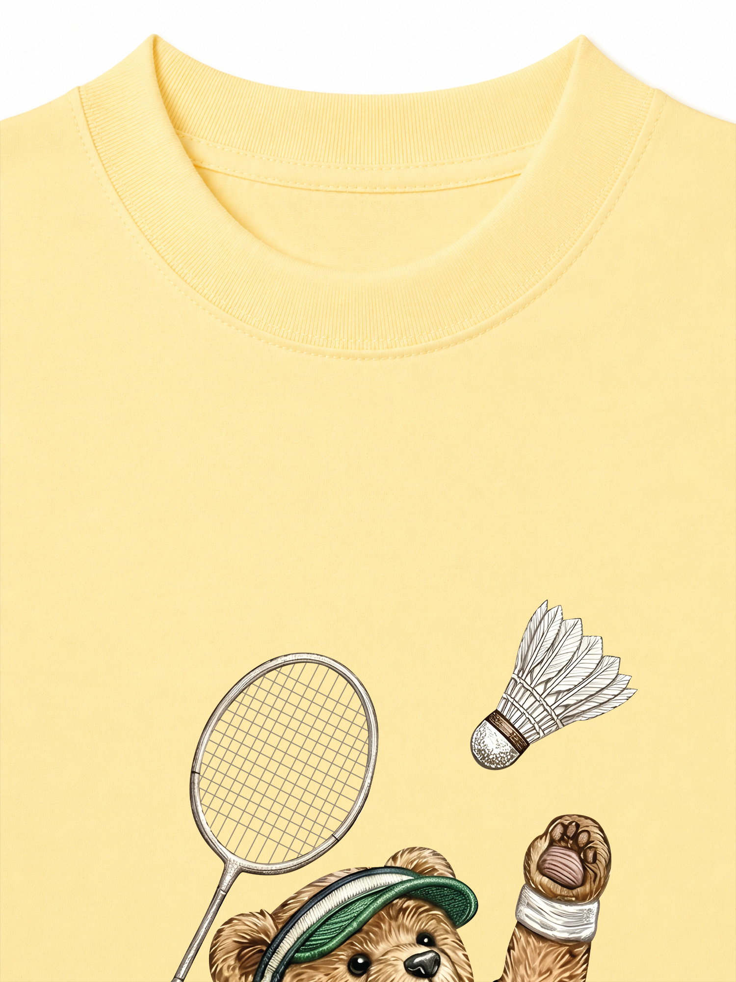 Áo Thun Relaxed Fit Badminton Teddy 88