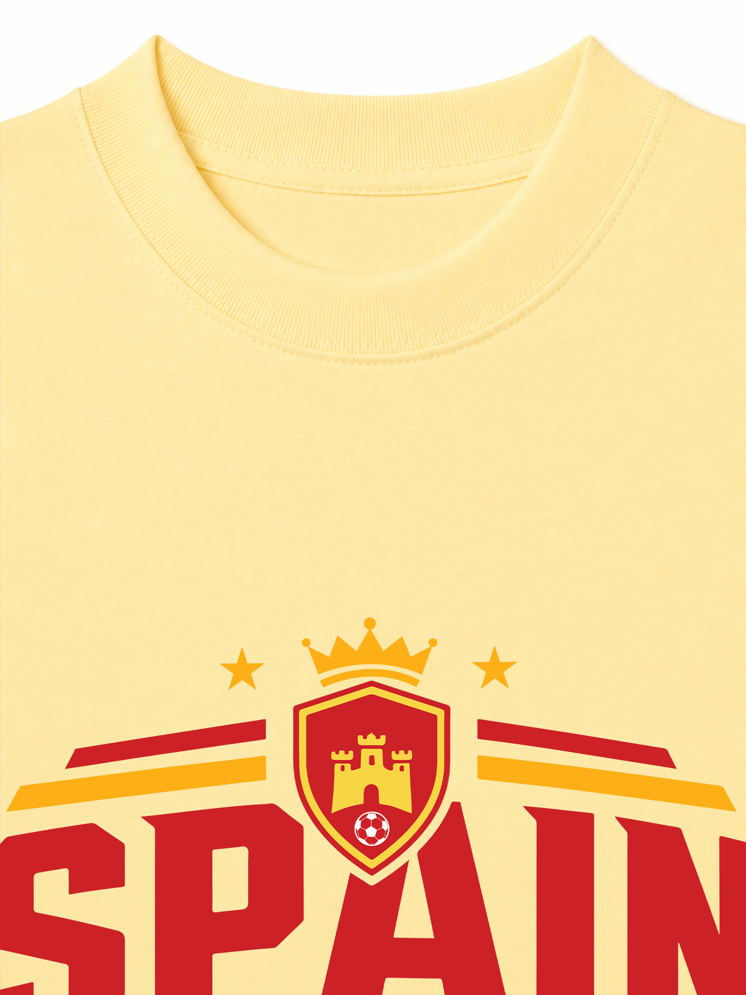 Áo Thun Relaxed Fit Soccer Spain Play With Pasion