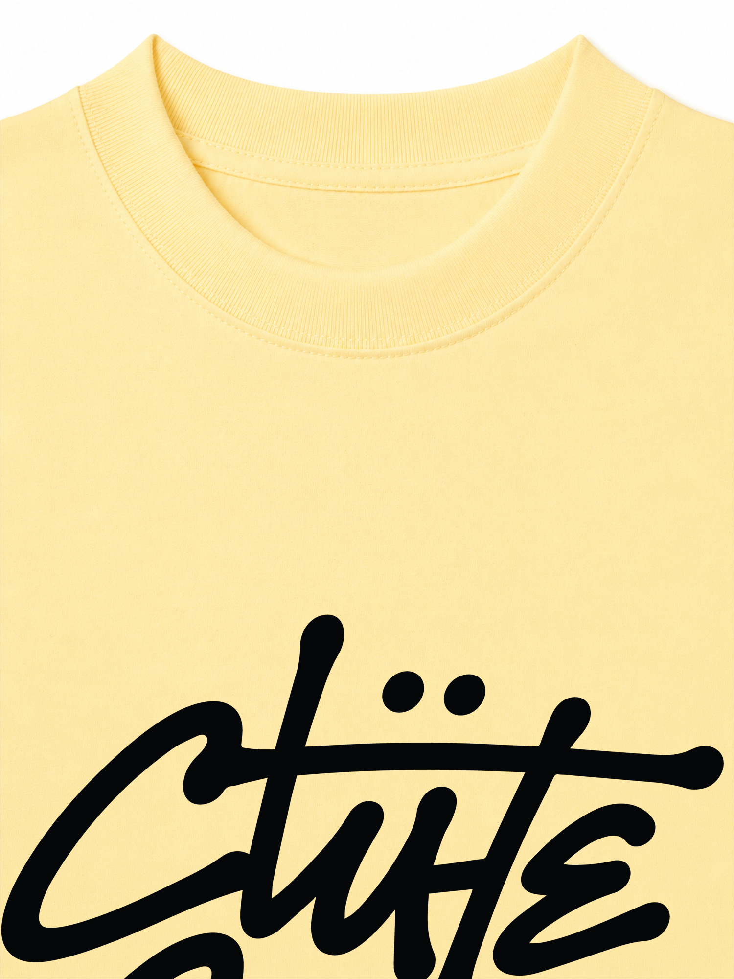 Áo Thun Relaxed Fit Cute Gang Black Boy