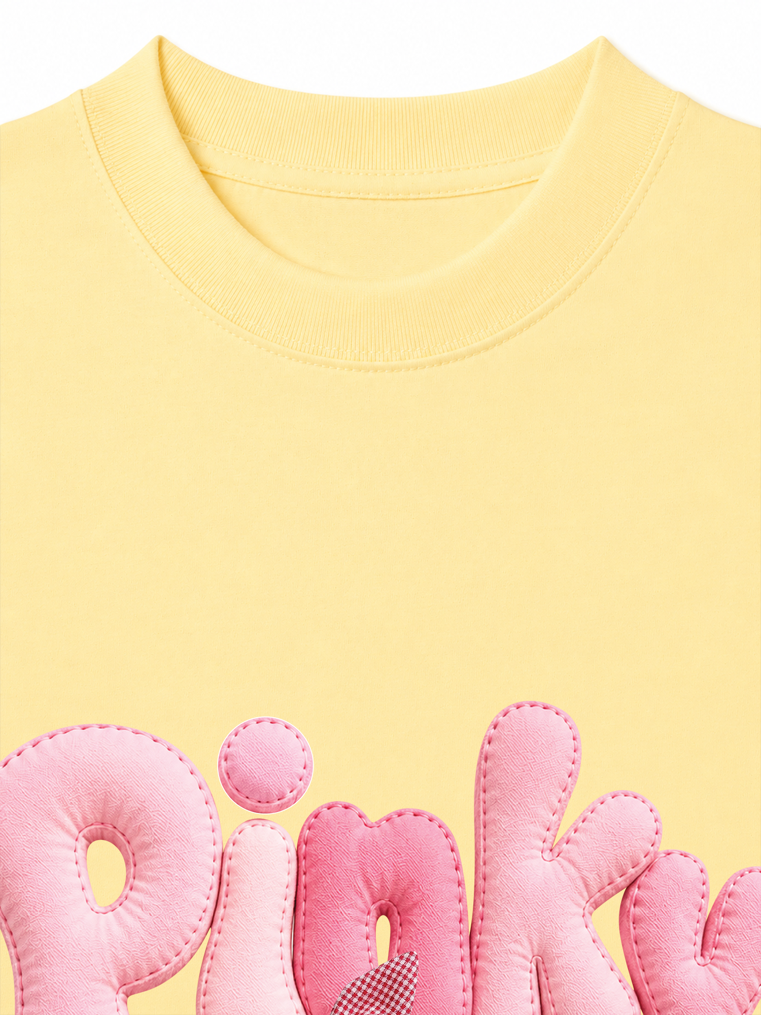 Áo Thun Relaxed Fit Cute Gang Pinky Girl