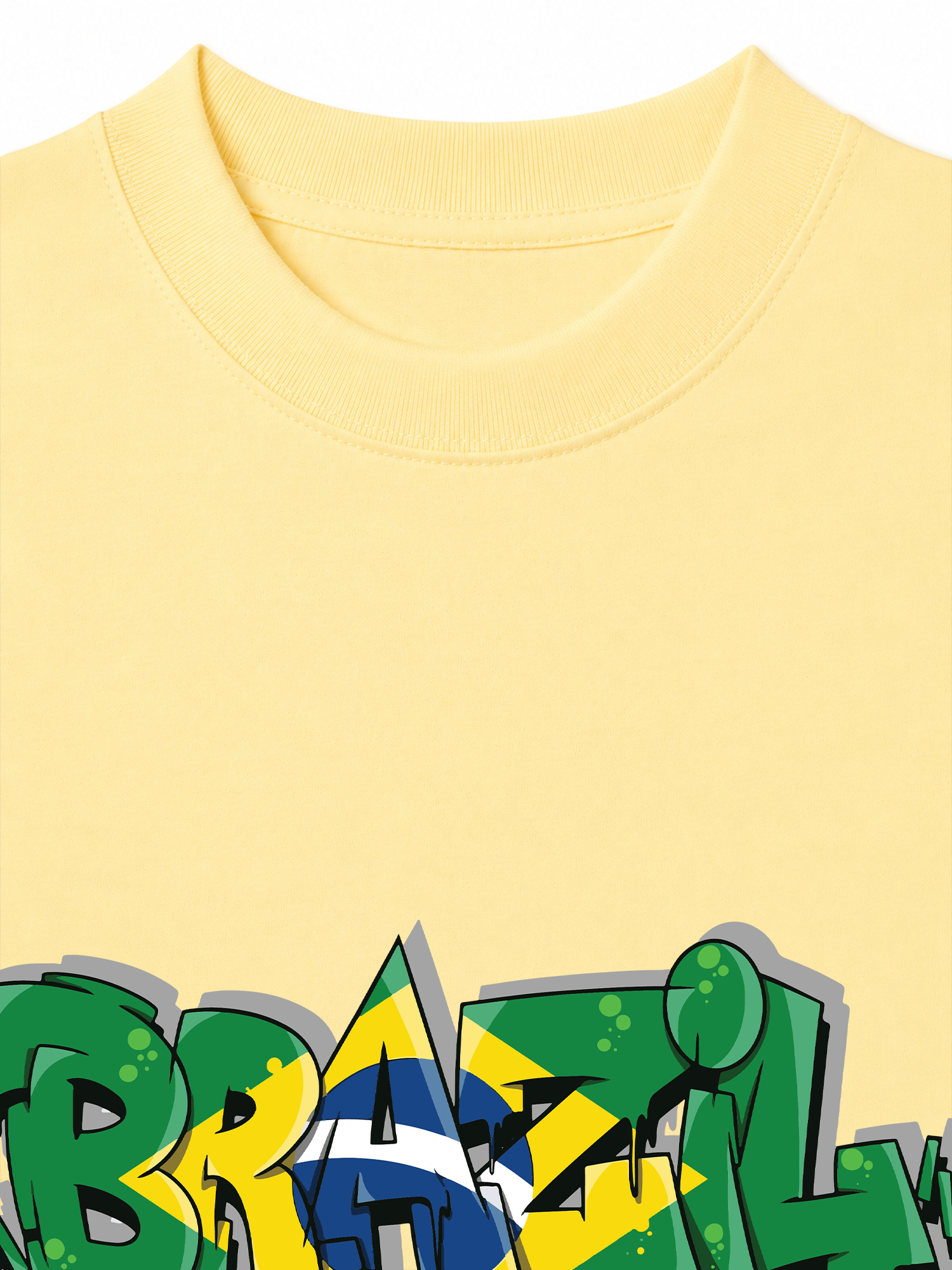 Áo Thun Relaxed Fit Soccer Soccer Brazil