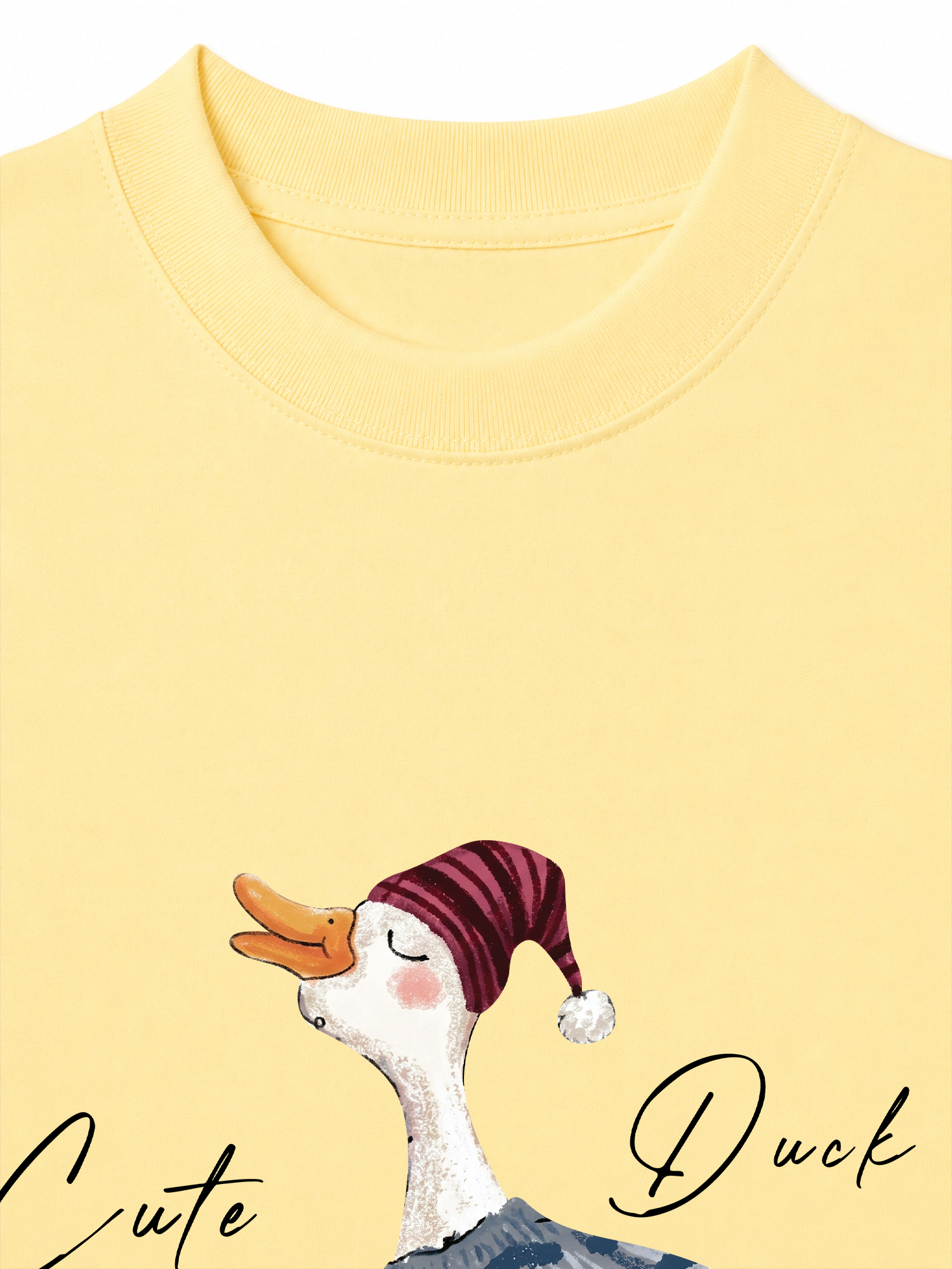Áo Thun Relaxed Fit Farm Cute Duck