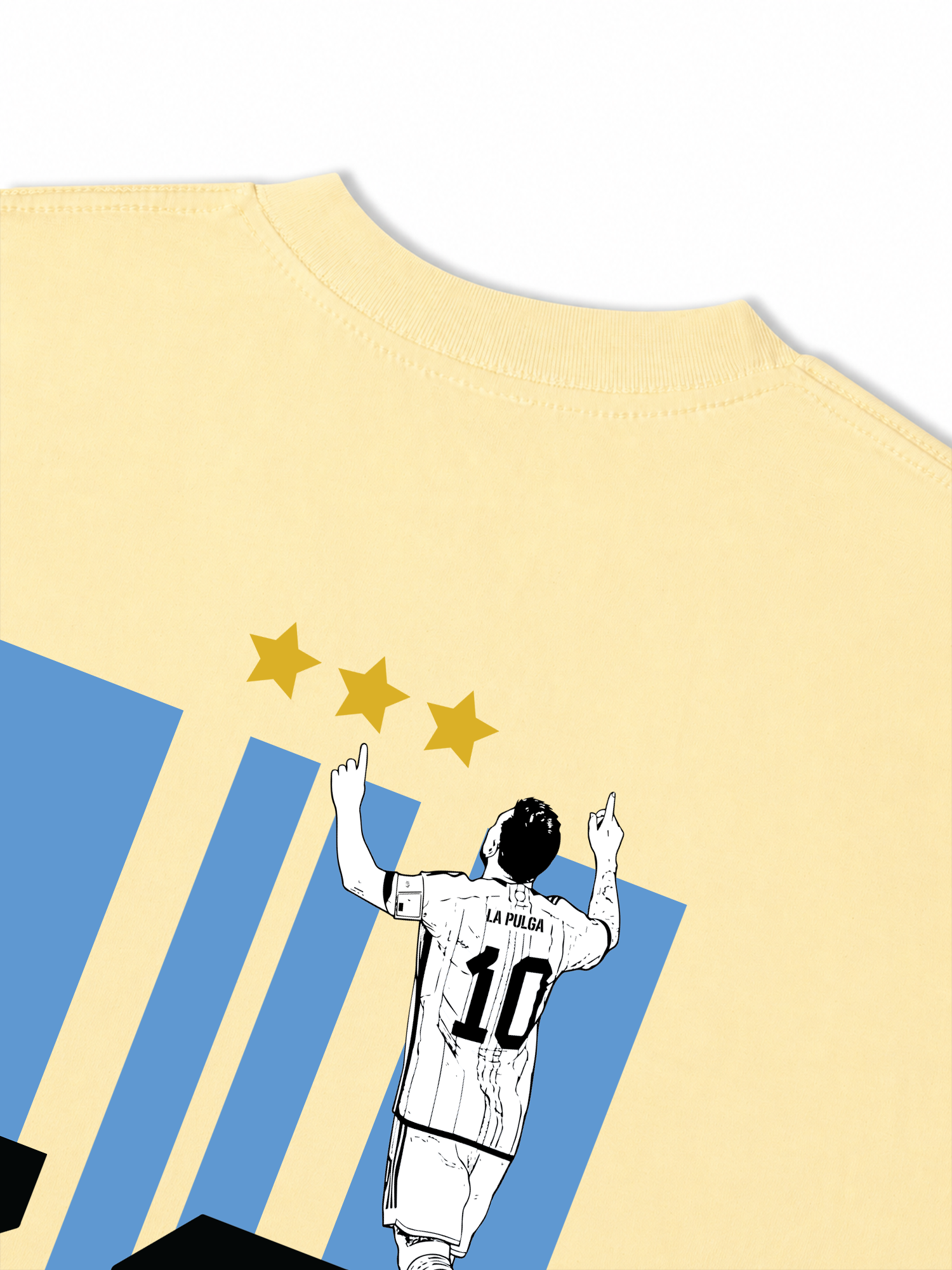 Áo Thun Relaxed Fit Soccer Argentina Số 10