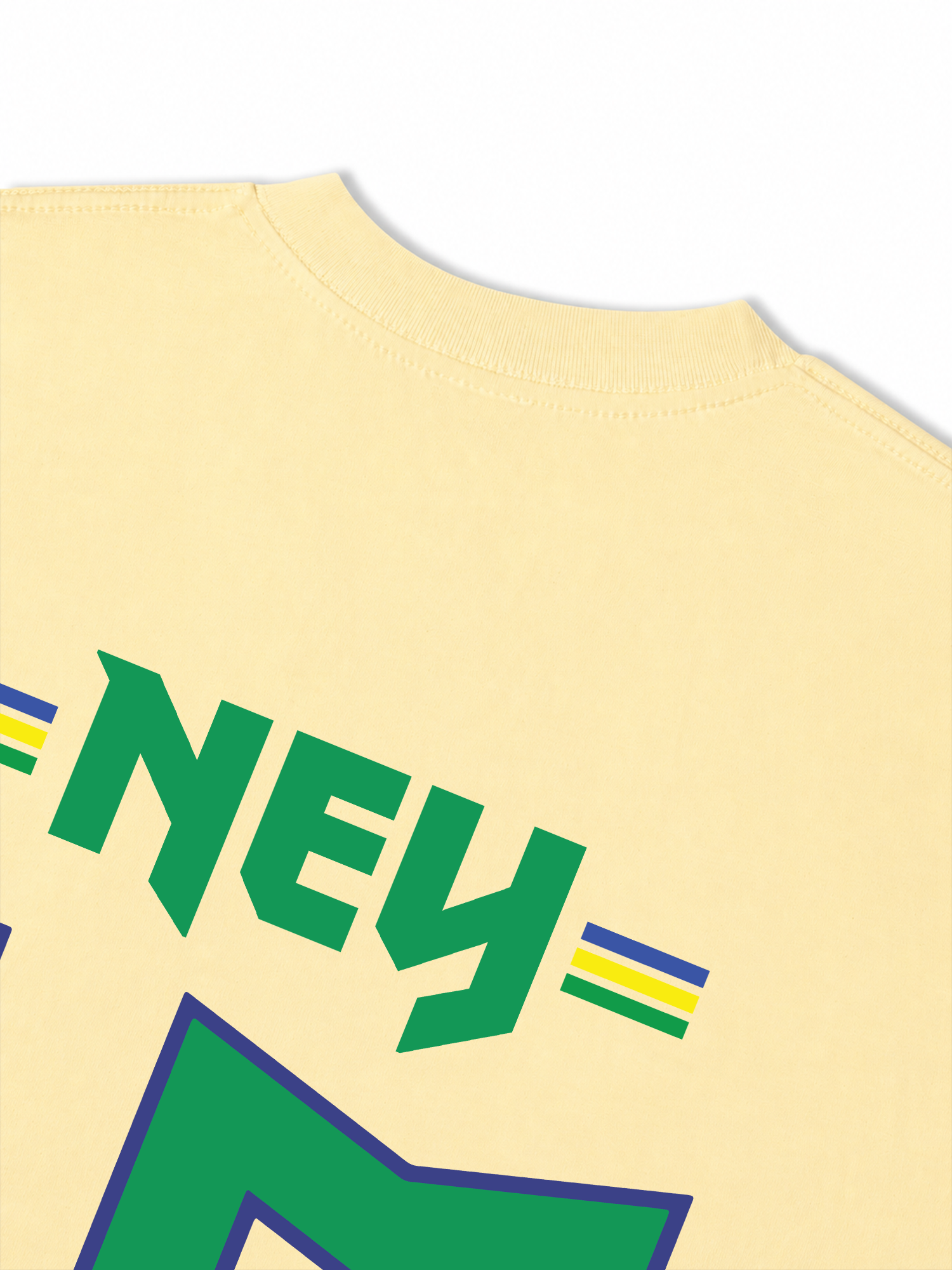 Áo Thun Relaxed Fit Soccer Ney Brazil