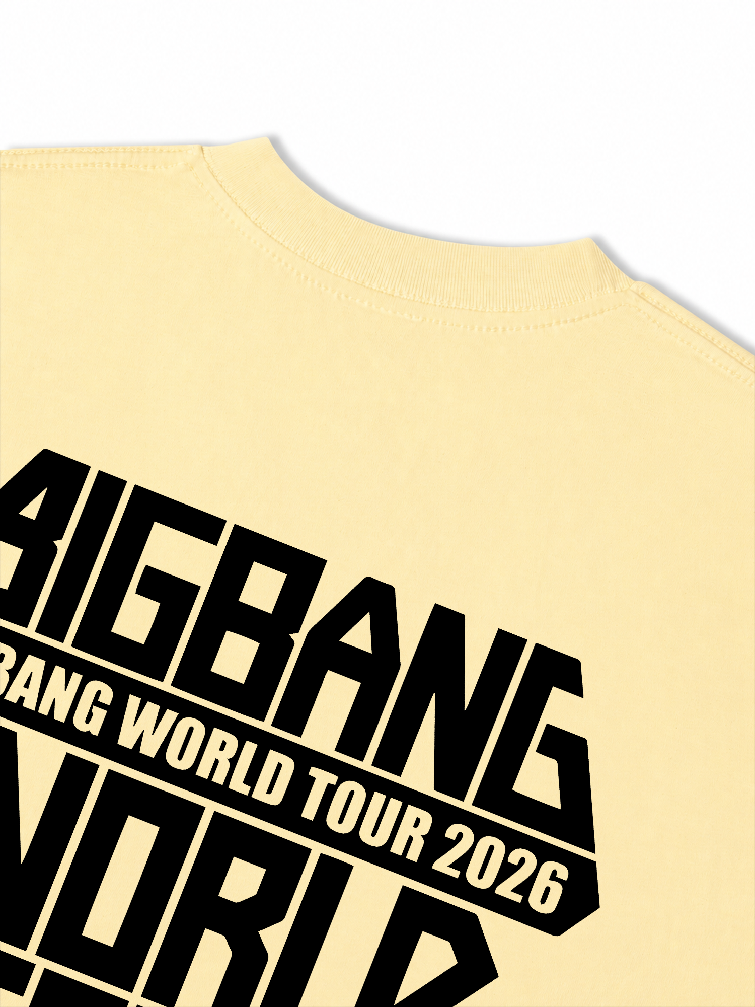 Áo Thun Relaxed Fit Idol Bigbang World Tour 2026