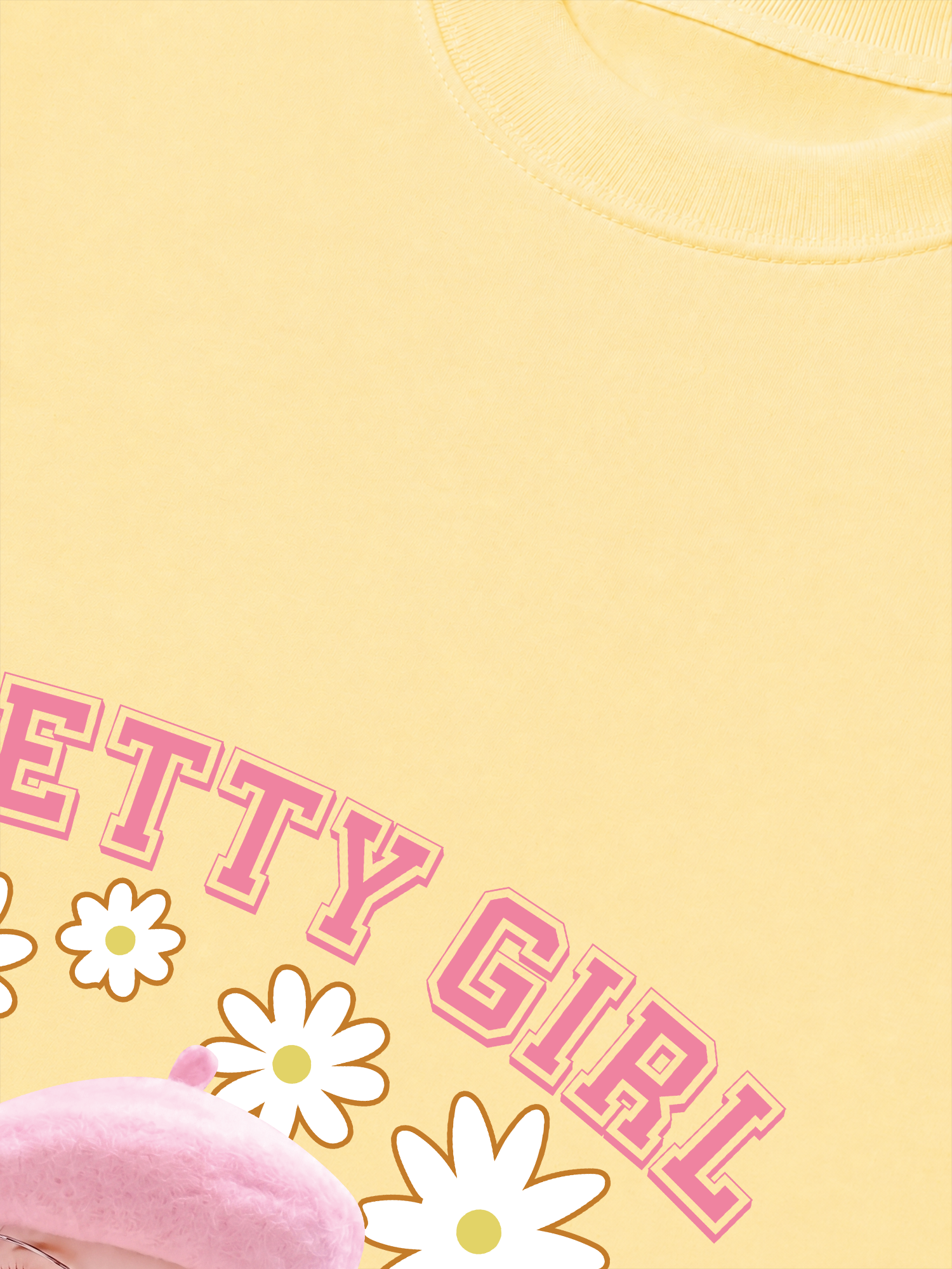 Áo Thun Relaxed Fit Cute Gang Pretty Girl
