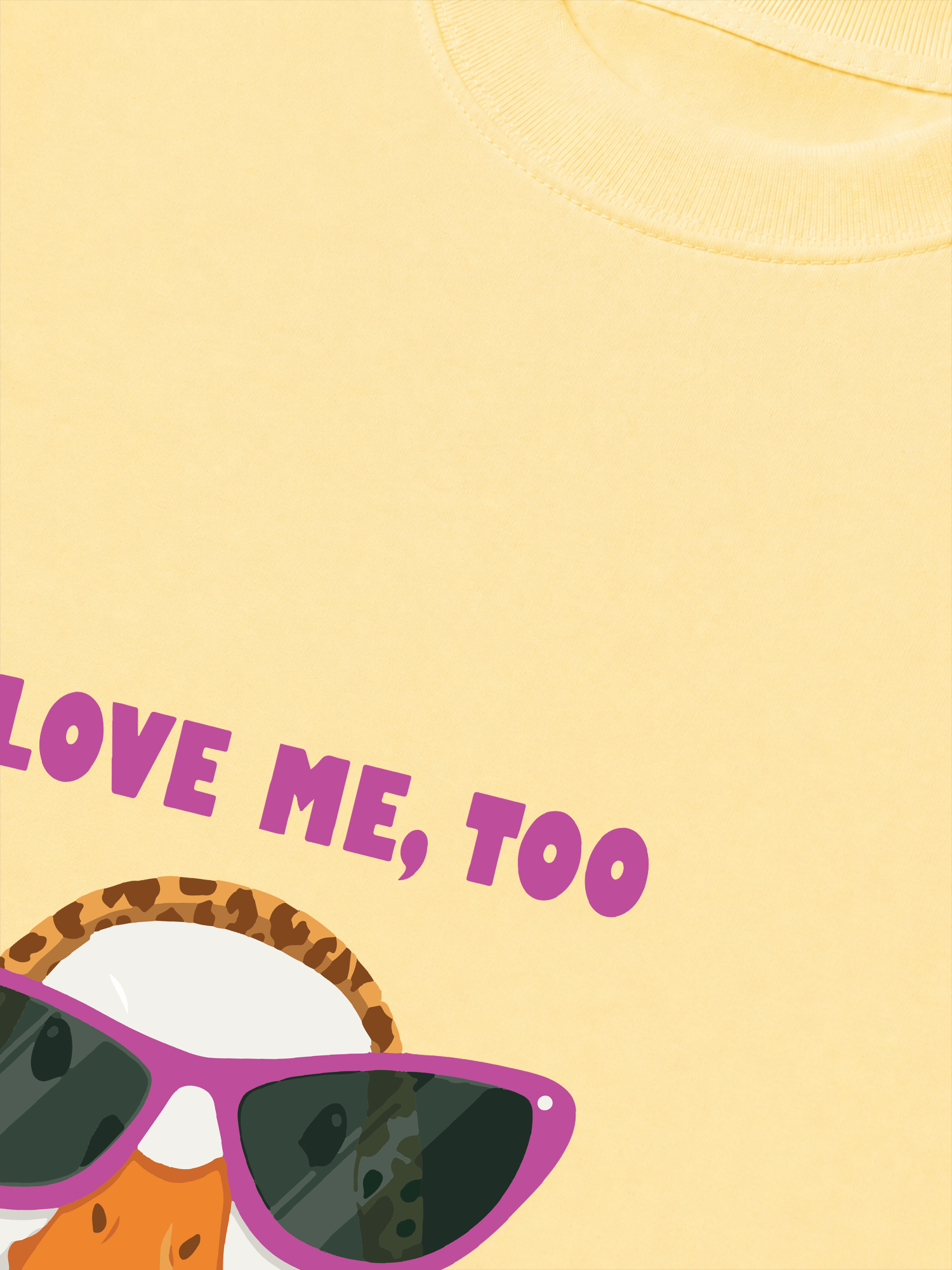 Áo Thun Relaxed Fit Farm Lady Duck I Love Me Too