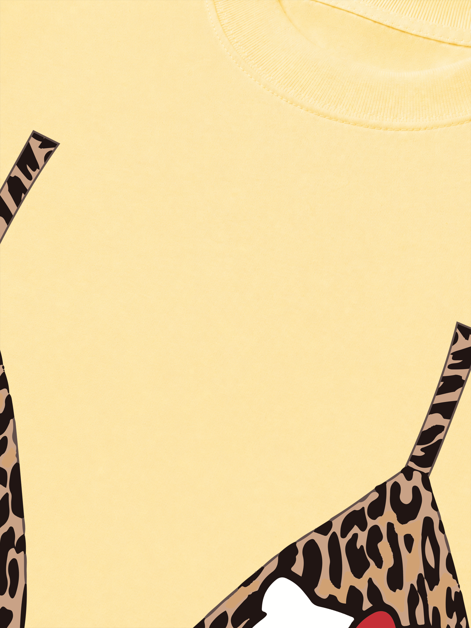 Áo Thun Relaxed Fit Urban Leopard Bikini