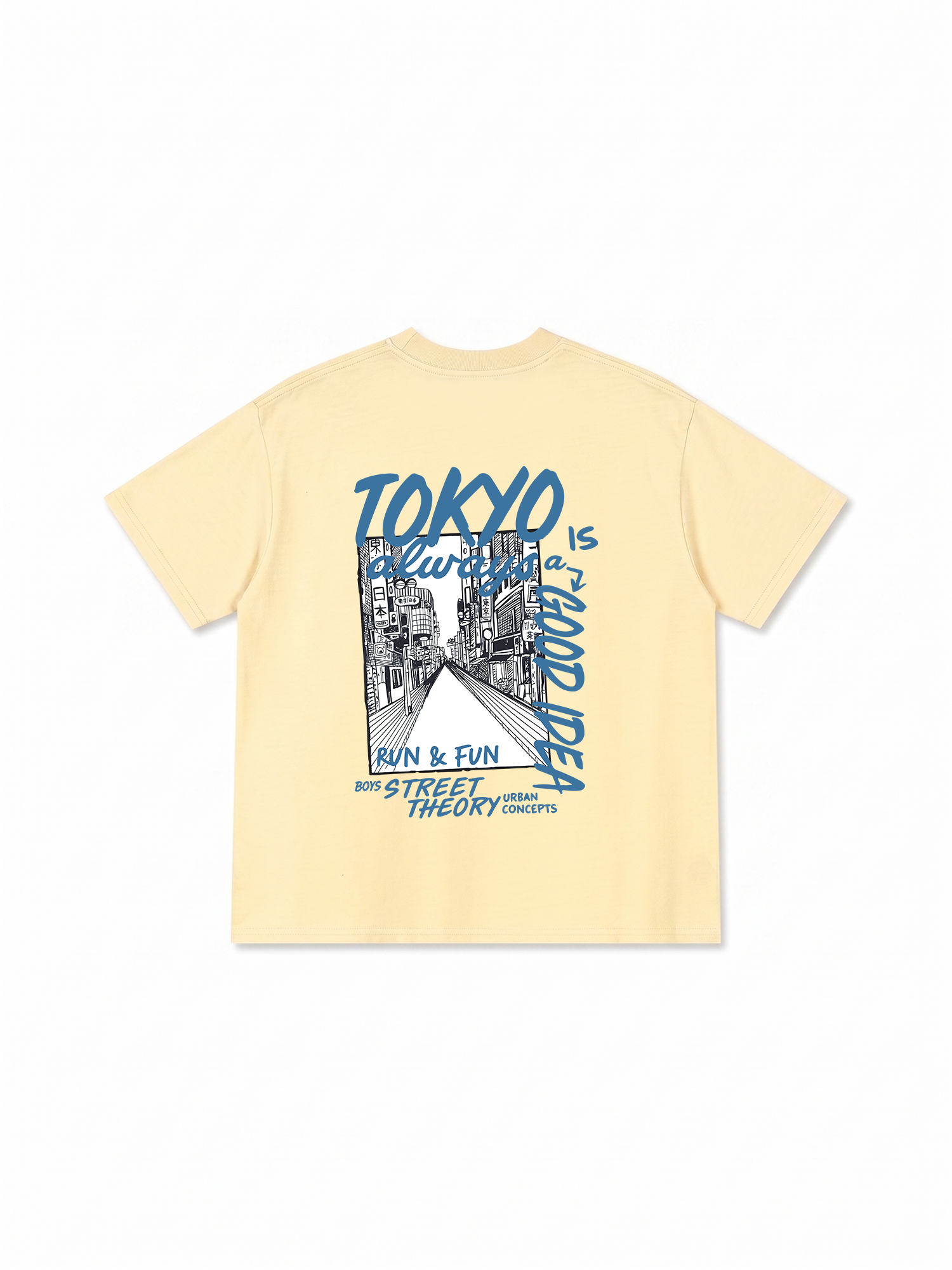 Áo Thun Relaxed Fit Cotton Tokyo Always Is A Good Idea