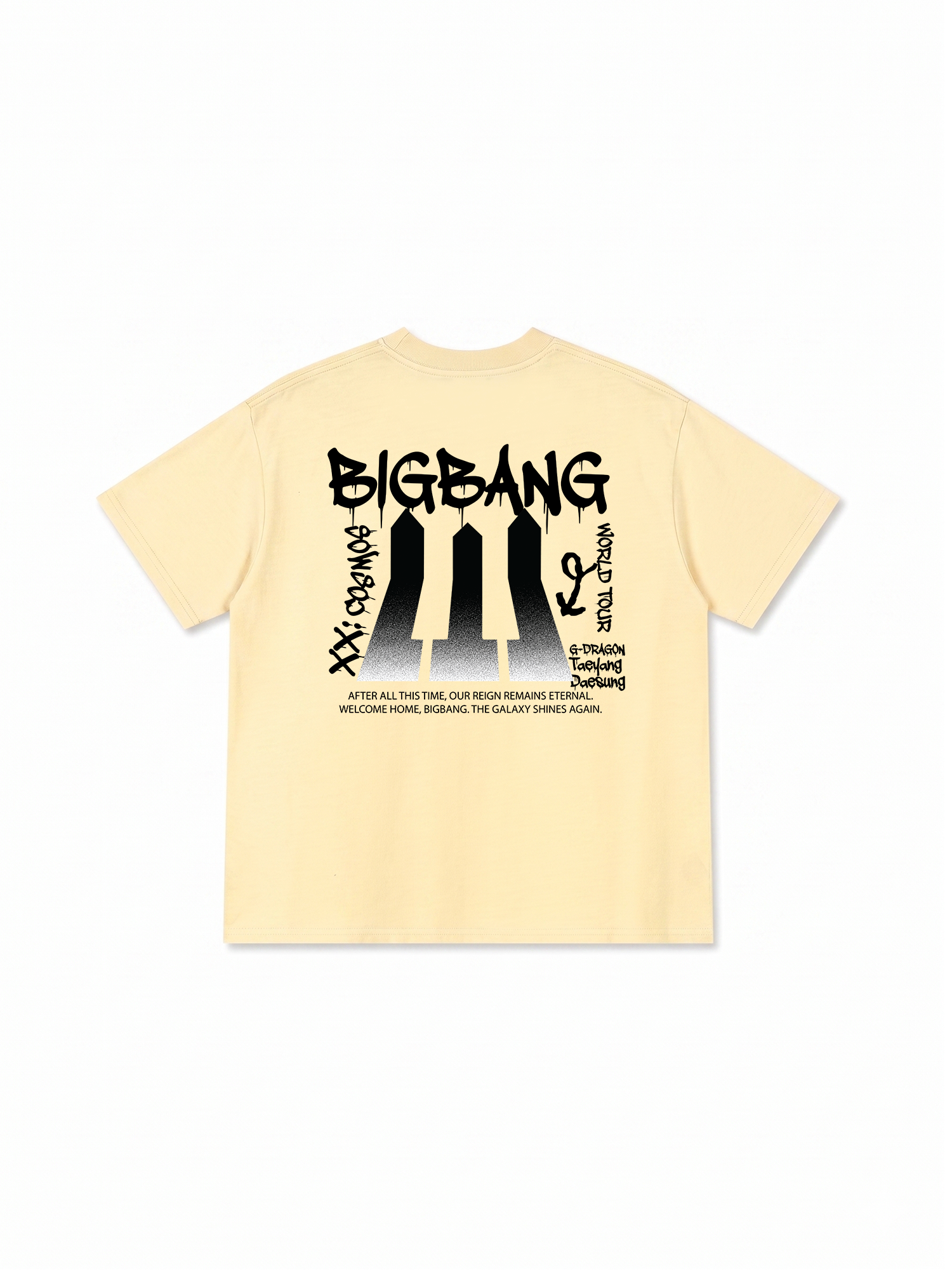 Áo Thun Relaxed Fit Idol Bigbang XX Cosmos