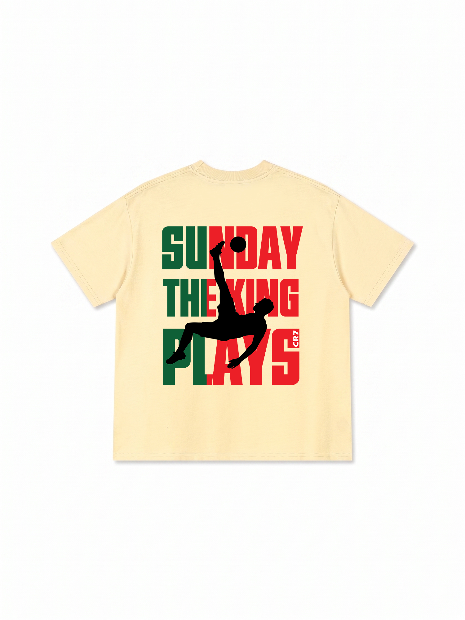 Áo Thun Relaxed Fit Soccer Sunday The King Plays