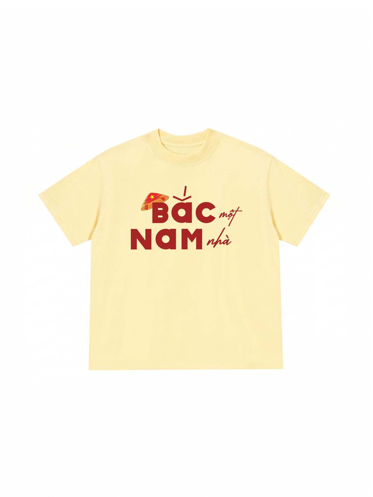 Áo Thun Relaxed Fit Bắc Nam Một Nhà