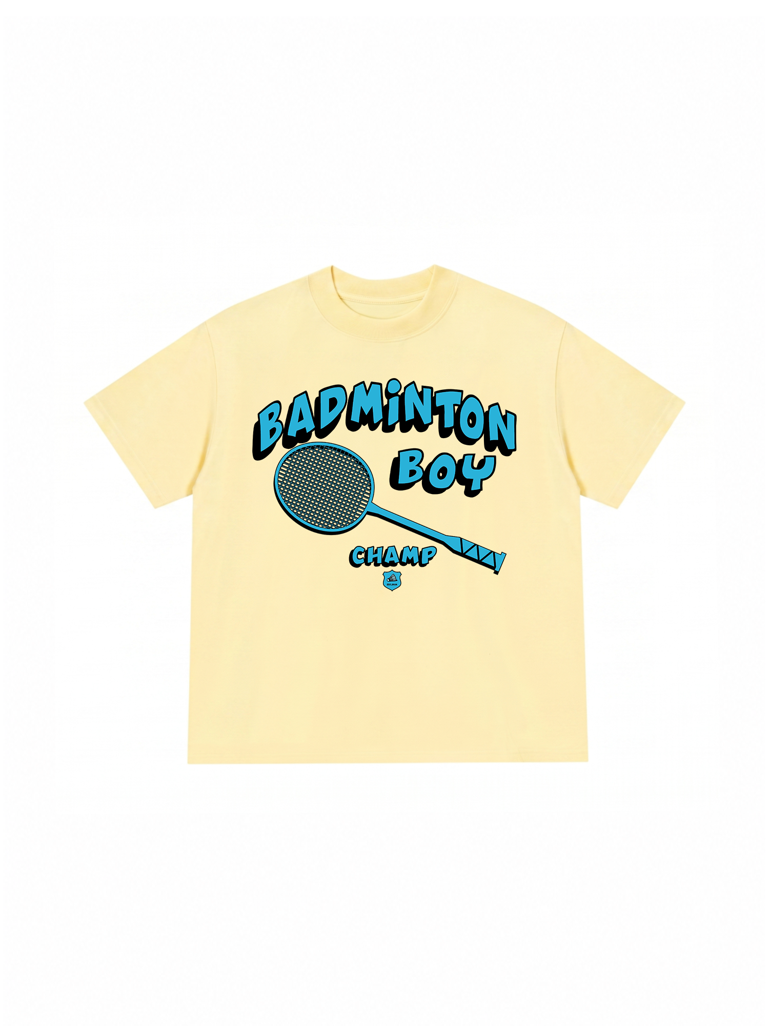 Áo Thun Relaxed Fit Badminton Boy