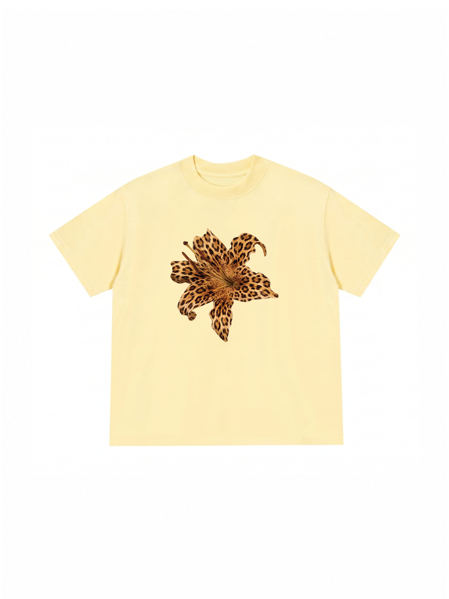 Áo Thun Relaxed Fit Urban Leopard Flower