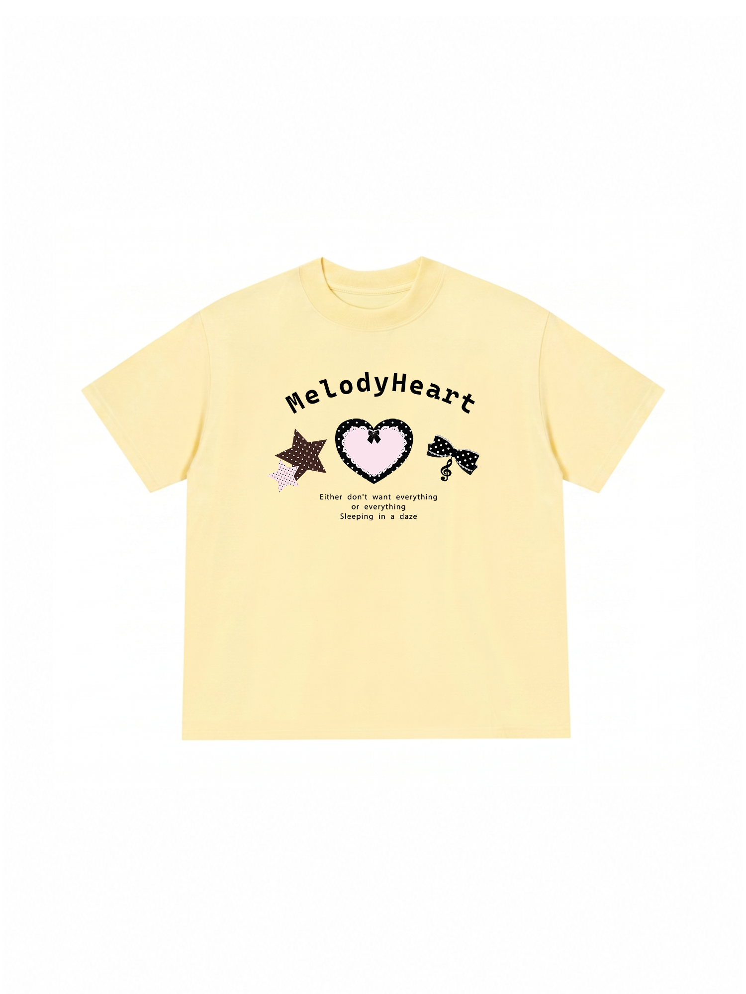 Áo Thun Relaxed Fit Dotty Mood Cherry Diary