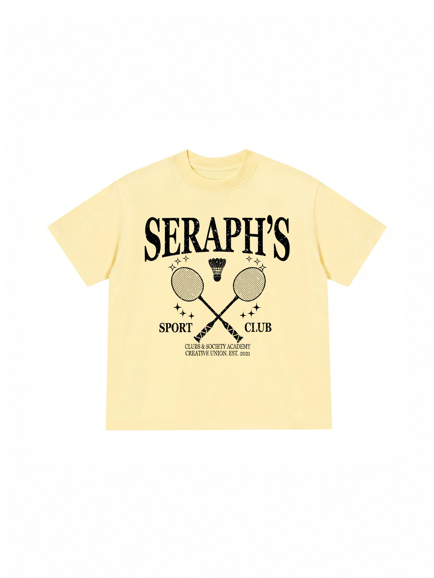 Áo Thun Relaxed Fit Badminton Seraph's
