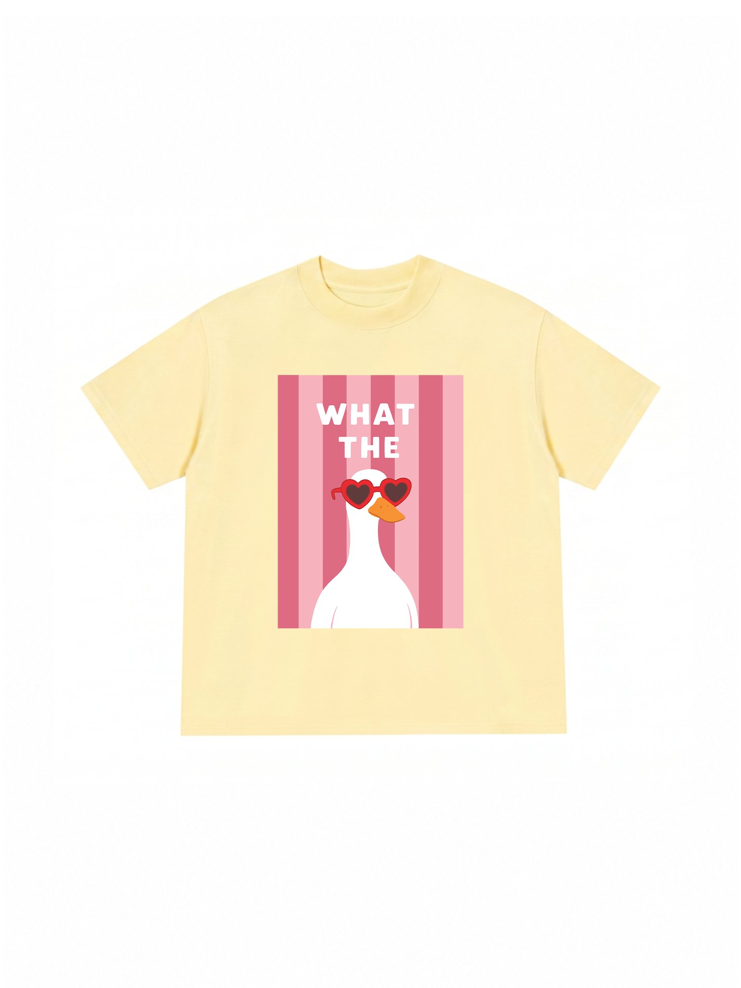 Áo Thun Relaxed Fit Farm What The Duck Striped