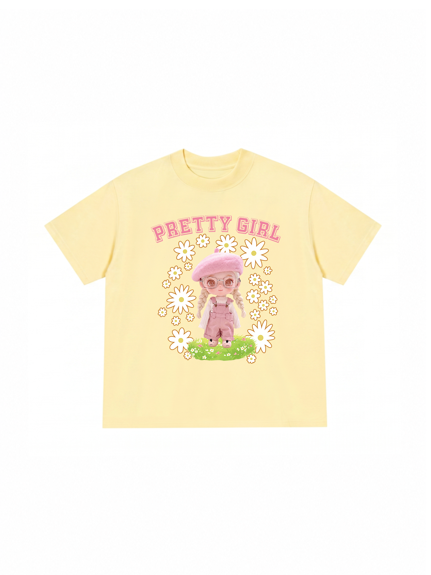 Áo Thun Relaxed Fit Cute Gang Pretty Girl