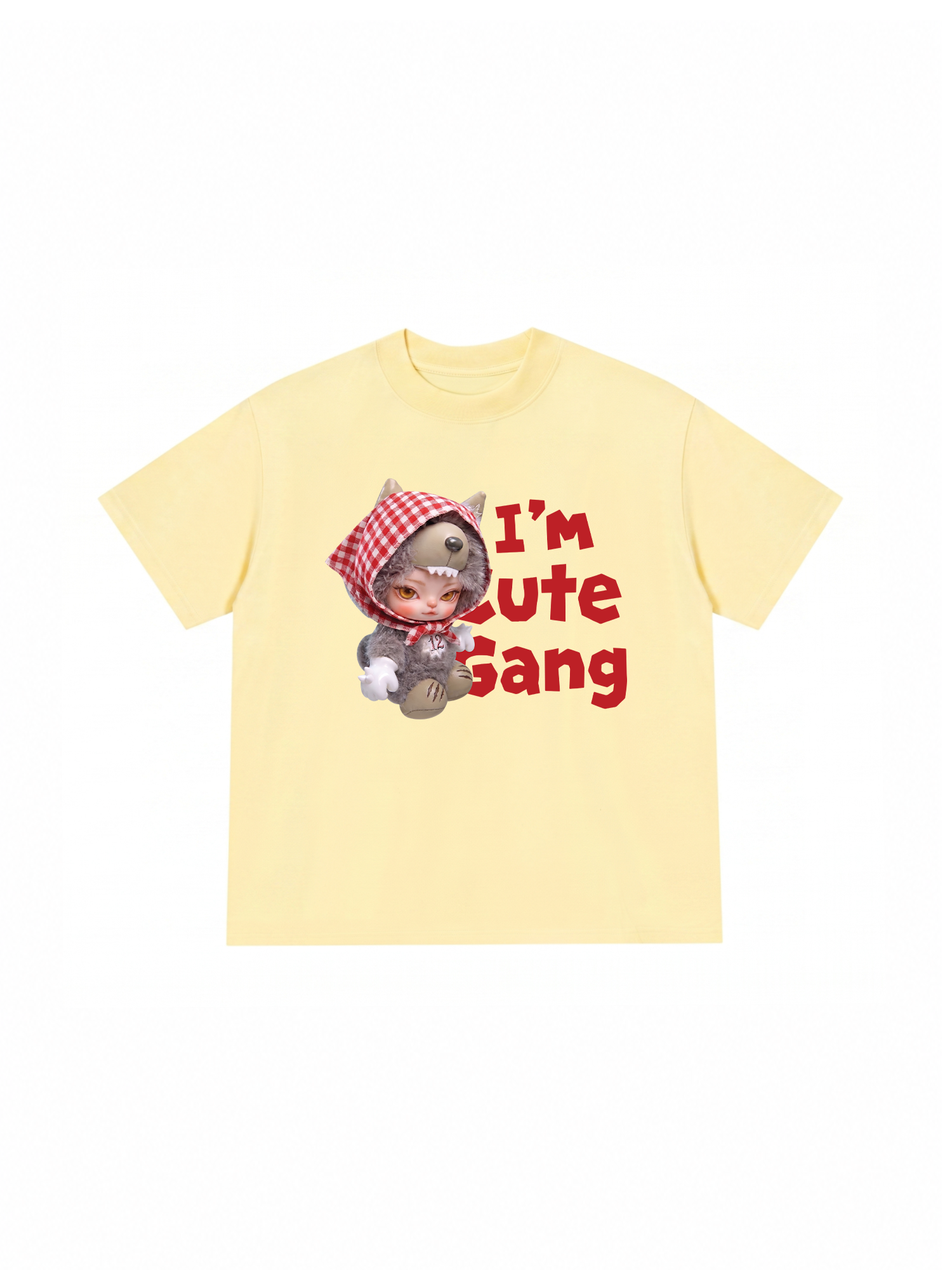 Áo Thun Relaxed Fit Cute Gang I'm Cute