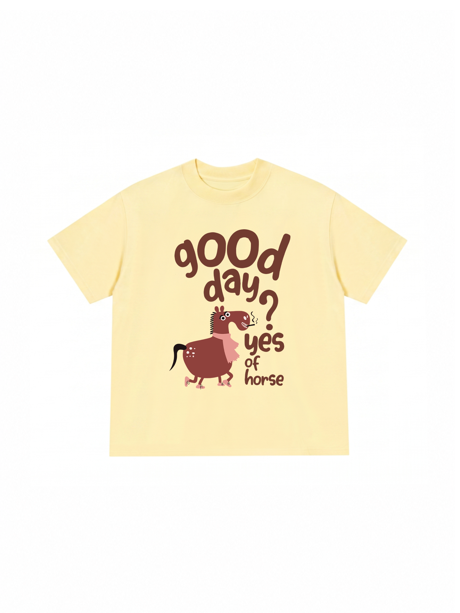Áo Thun Relaxed Fit Farm Good Day Yes Of Horse