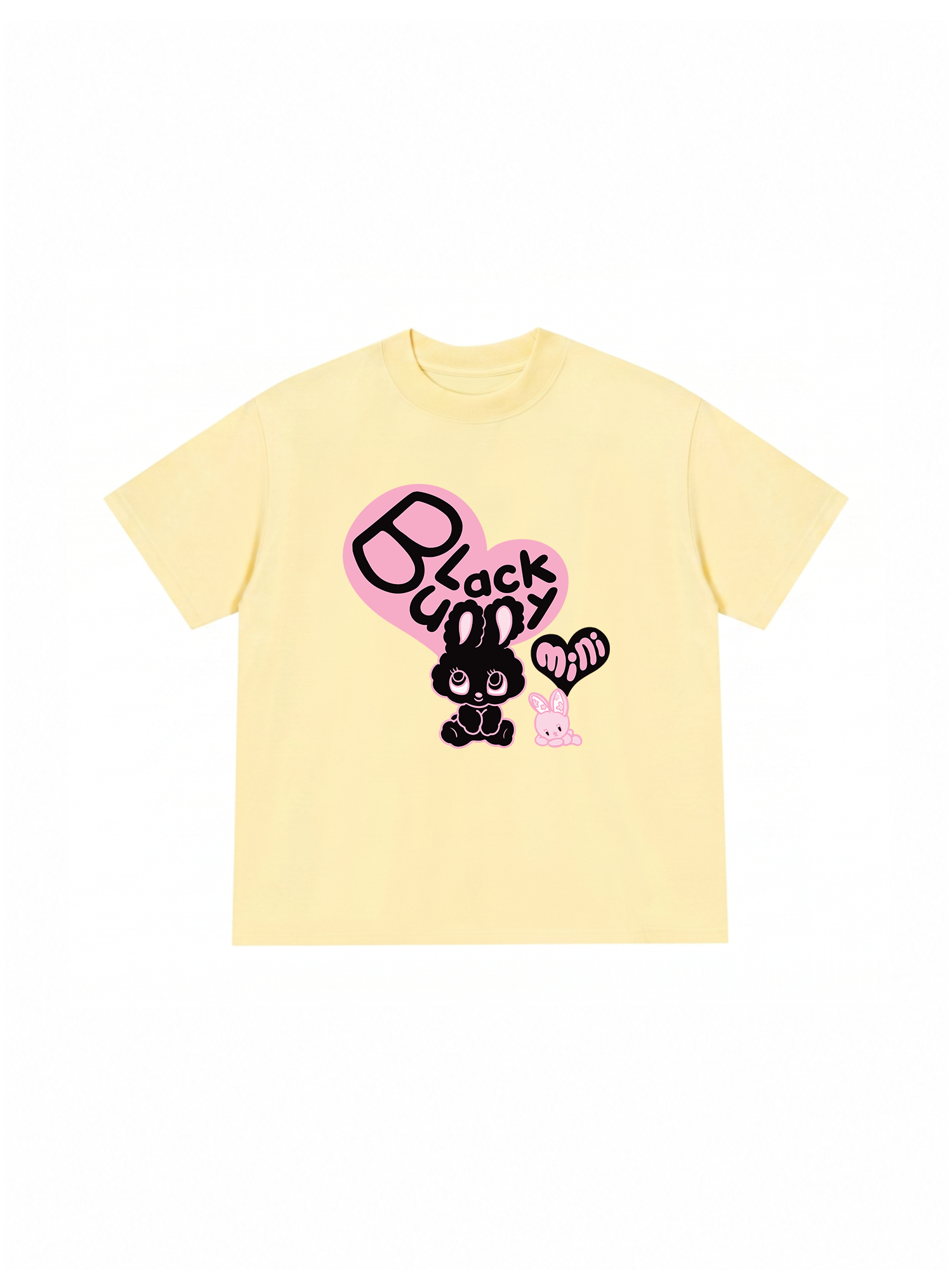 Áo Thun Relaxed Fit Farm Black Bunny