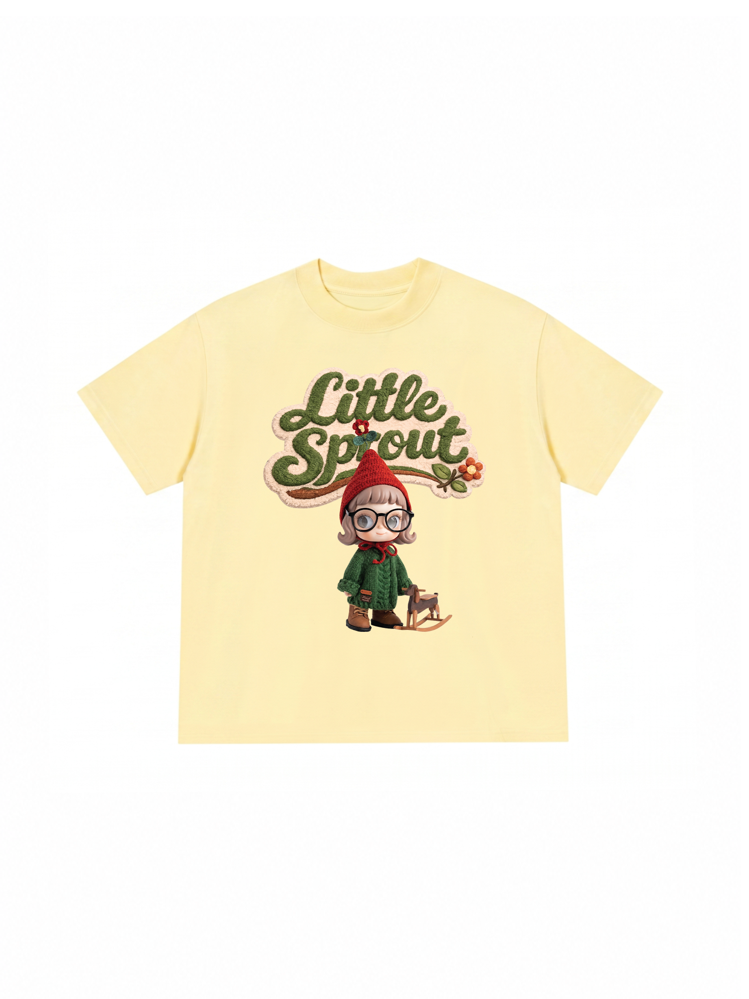 Áo Thun Relaxed Fit Cute Gang Little Sprout