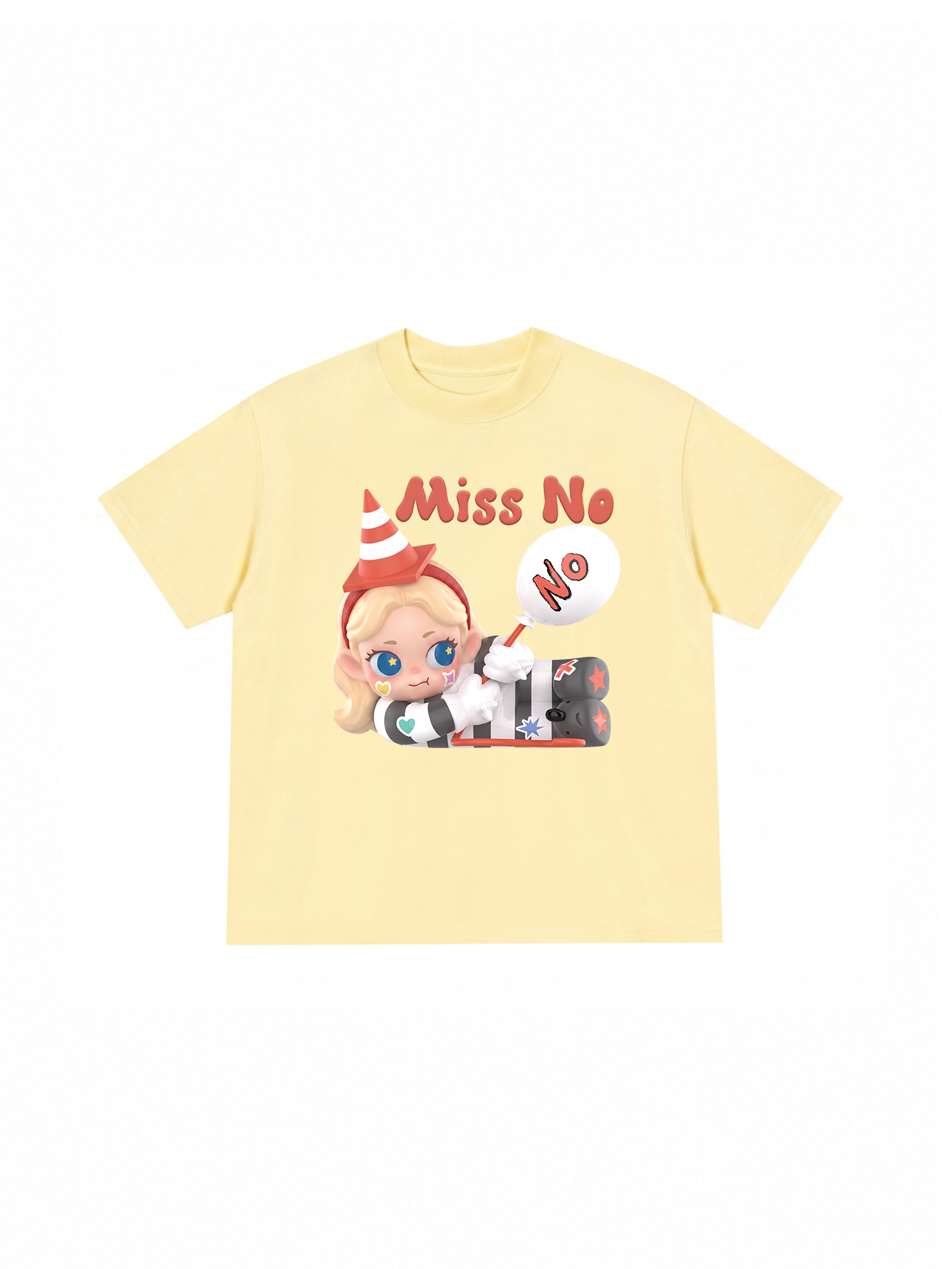Áo Thun Relaxed Fit Cute Gang Miss No