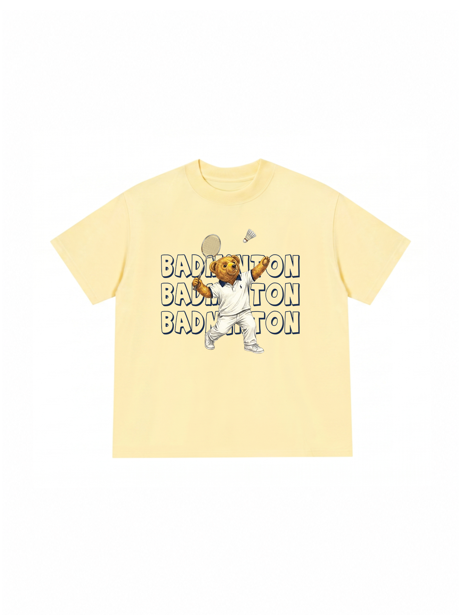 Áo Thun Relaxed Fit Badminton Teddy