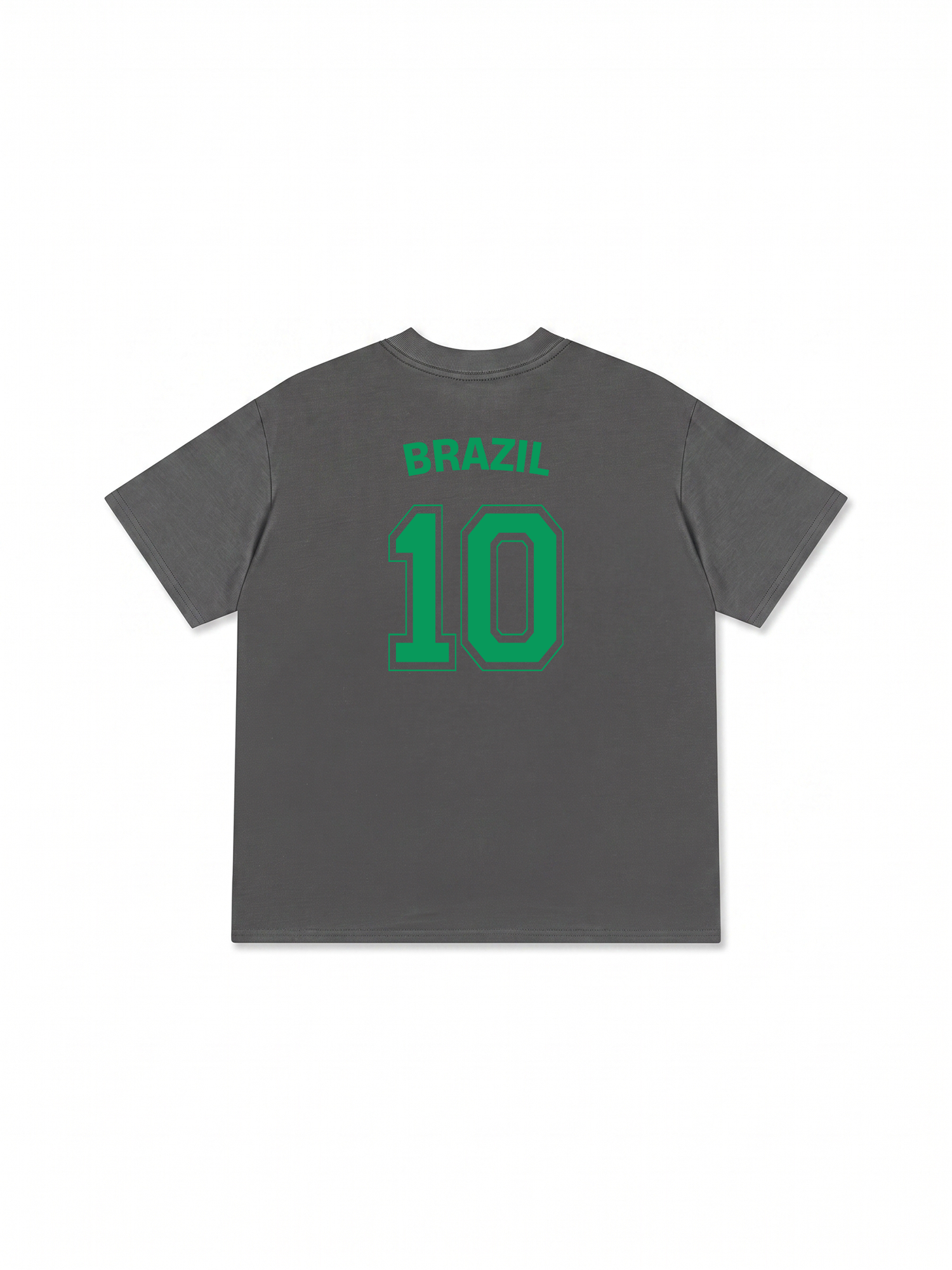 Áo Thun Relaxed Fit Verde-Amarela